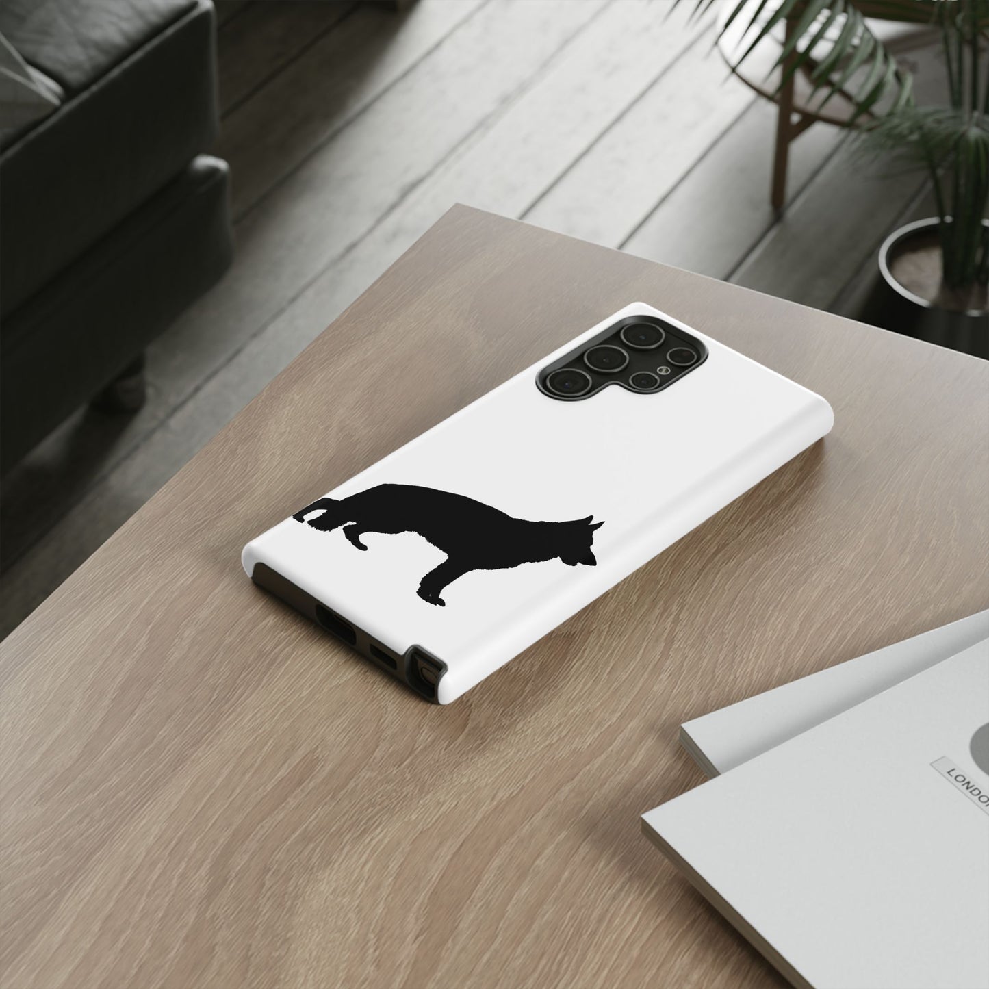 German Shepherd Silhouette Samsung Case