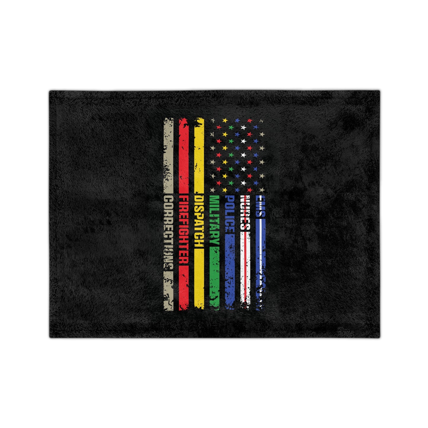 First Responder Velveteen Microfiber Blanket