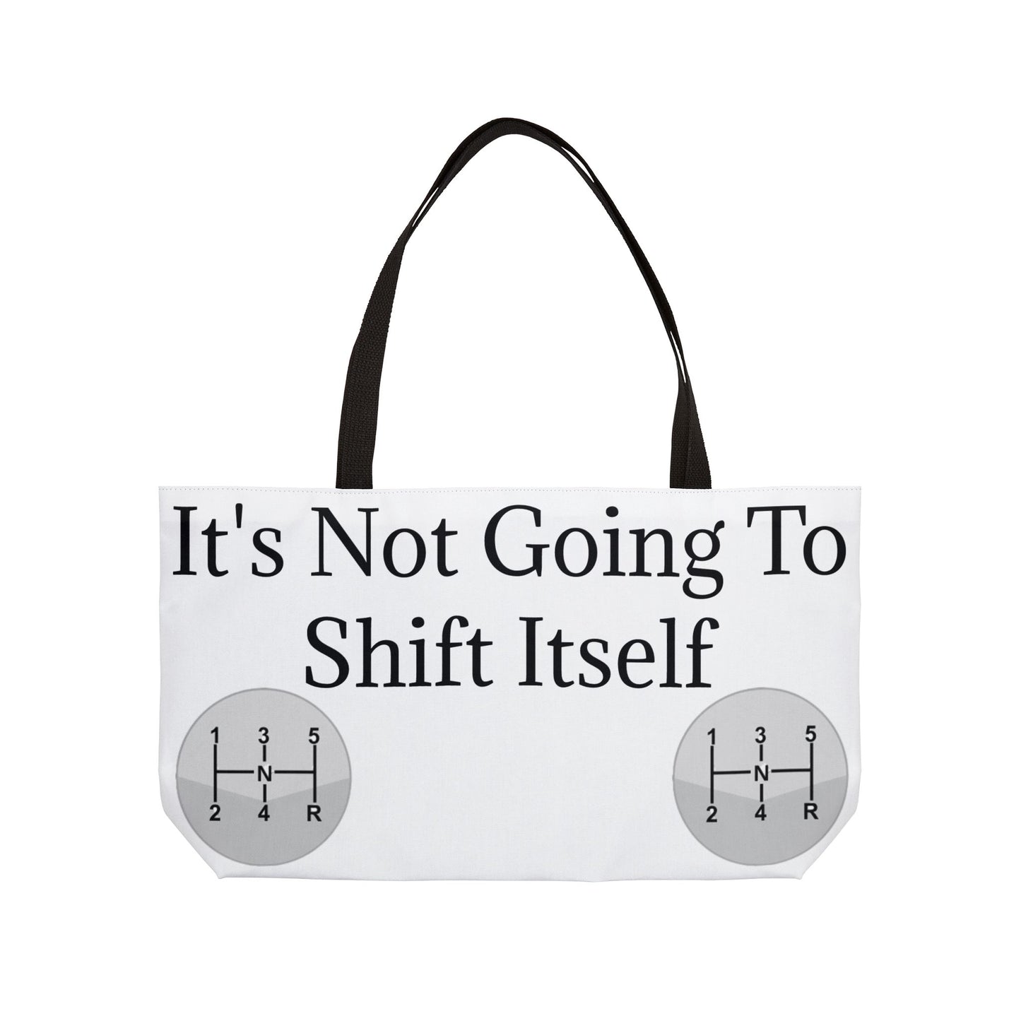 Shift Itself Weekender Tote Bag