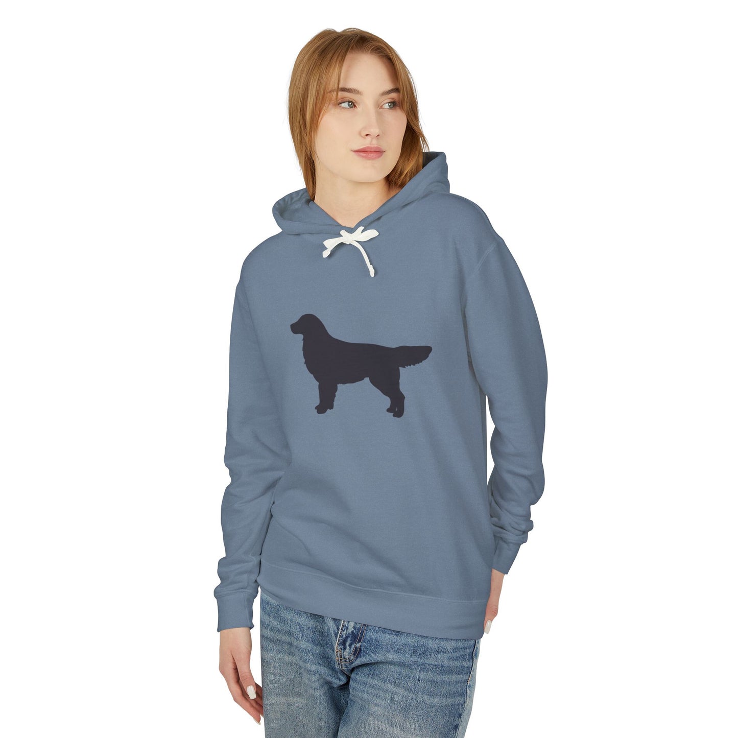 Golden Silhouette Unisex Lightweight Hoodie