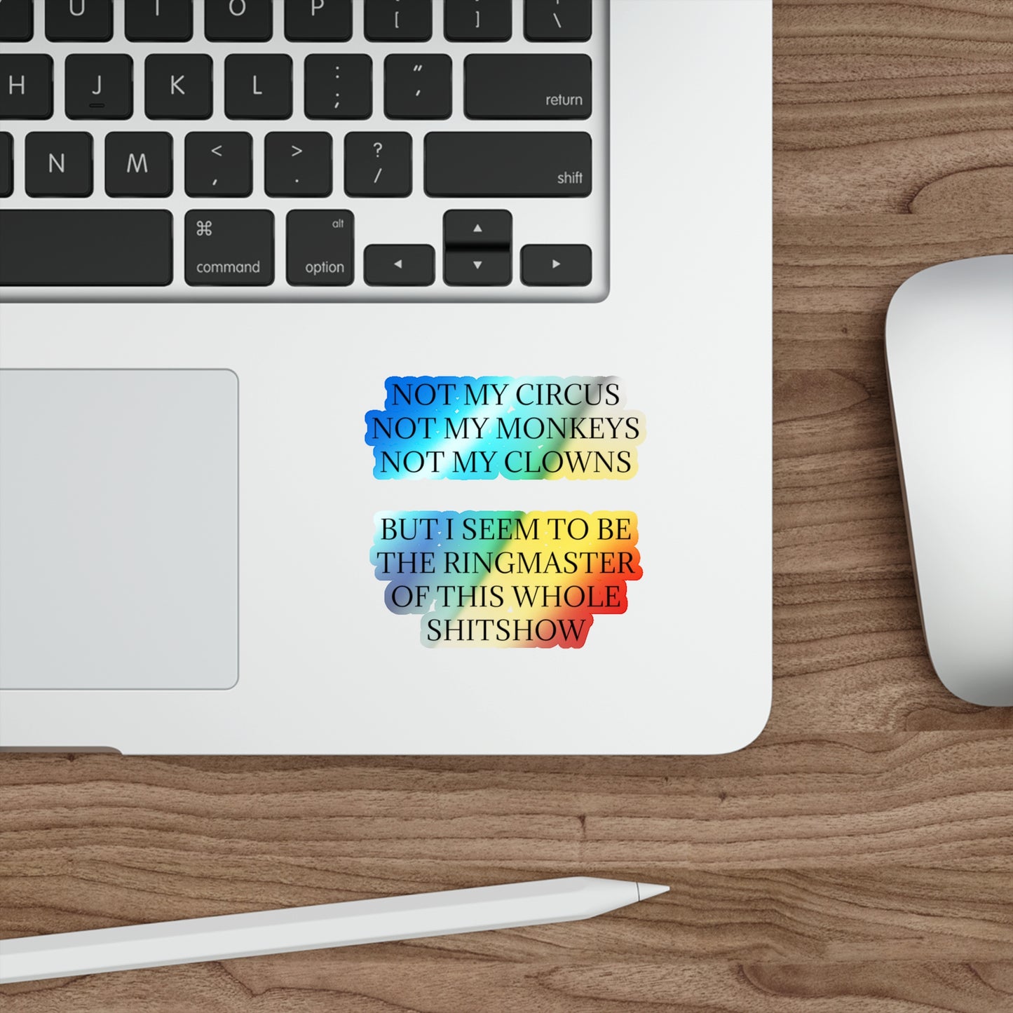 Ringmaster Holographic Sticker