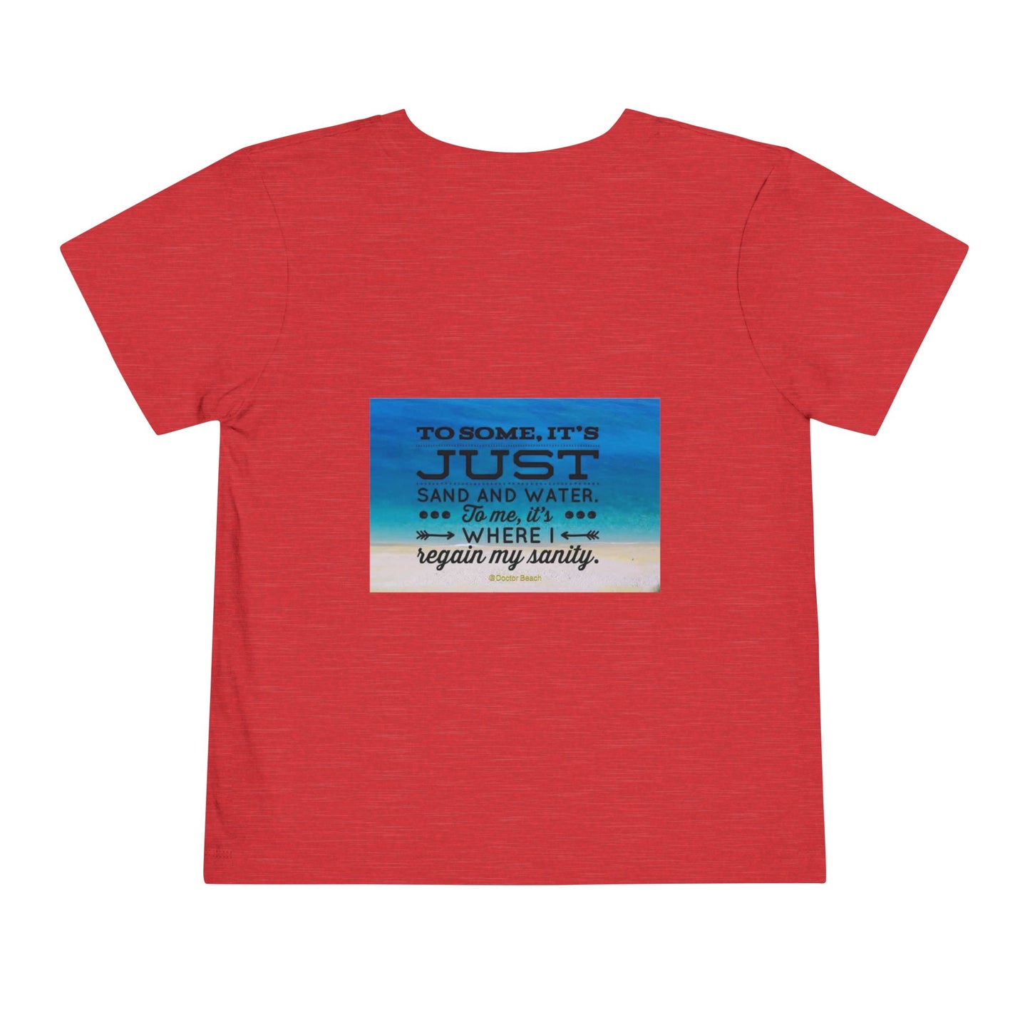 Dr. Beach Toddler Unisex Short Sleeve Crewneck Tee