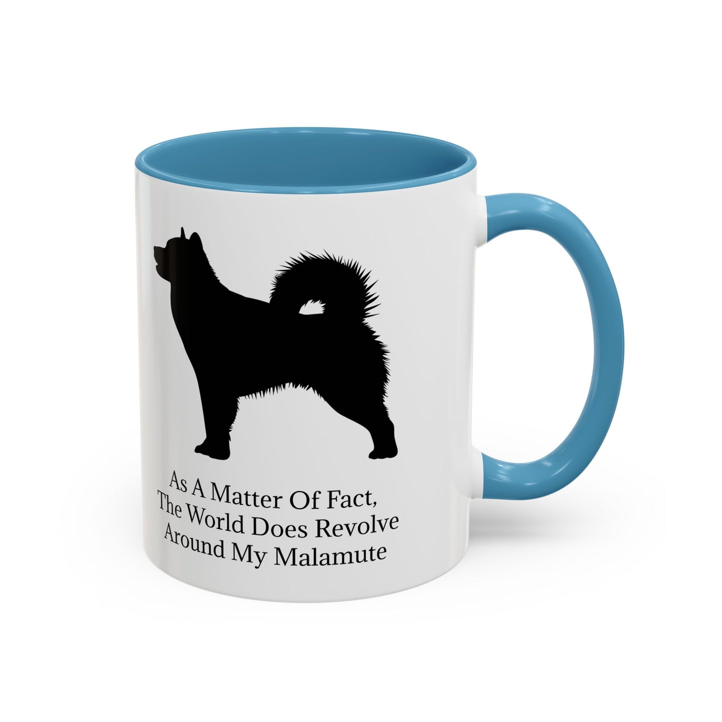 Matter Of Fact Malamute 2-Tone Coffee Mug