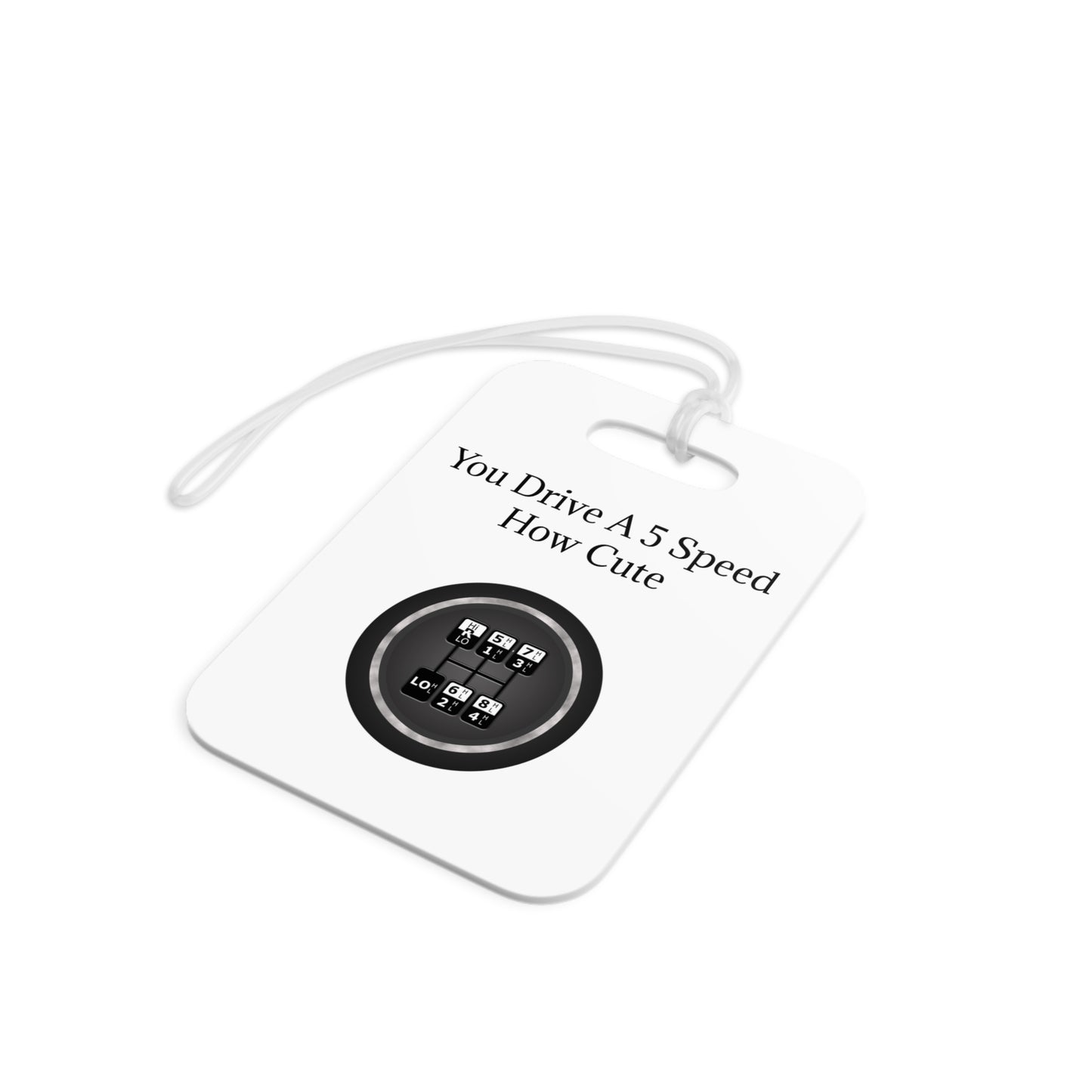 5 Speed How Cute Luggage Tag