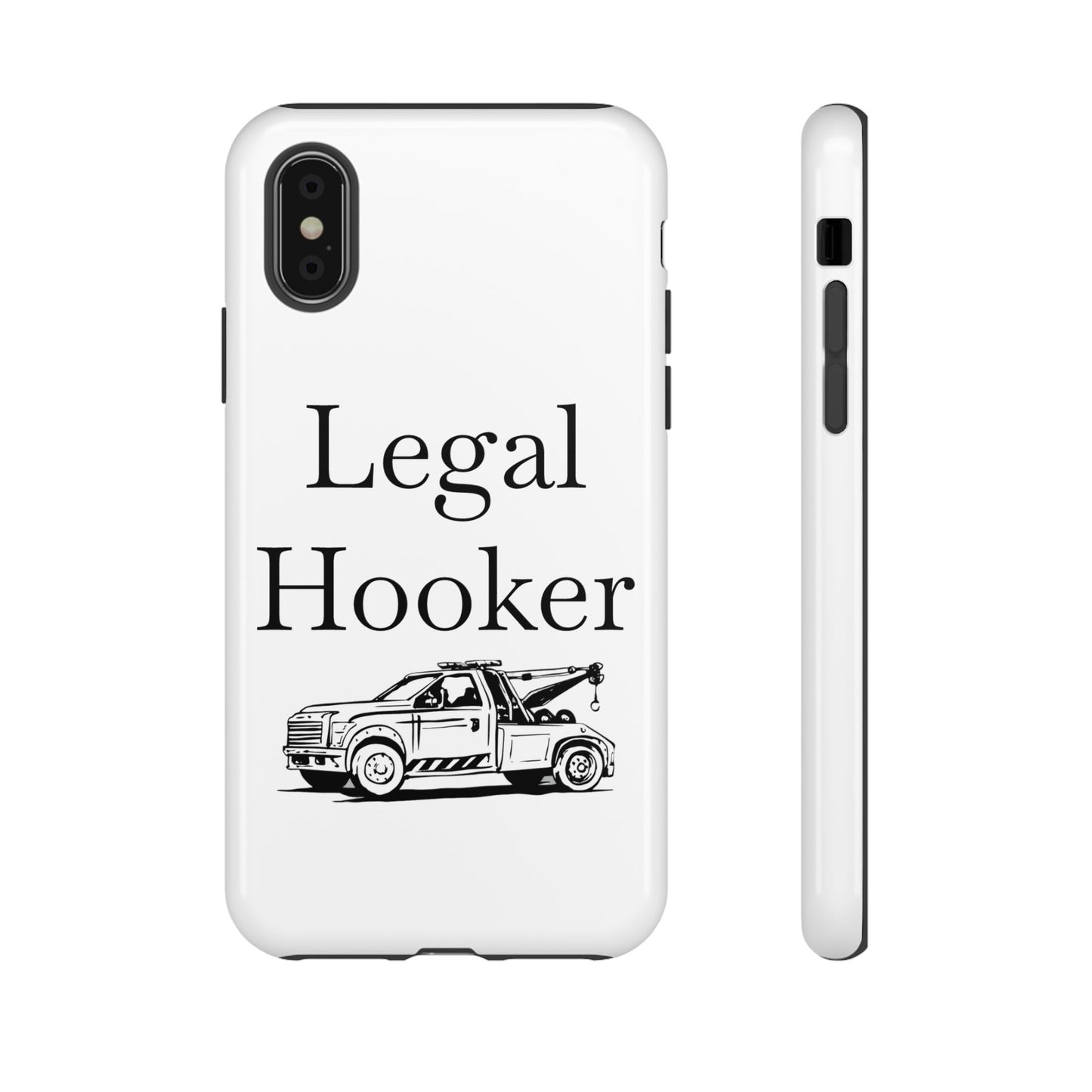 Legal H**ker Wheel Lift Tow Truck iPhone Case
