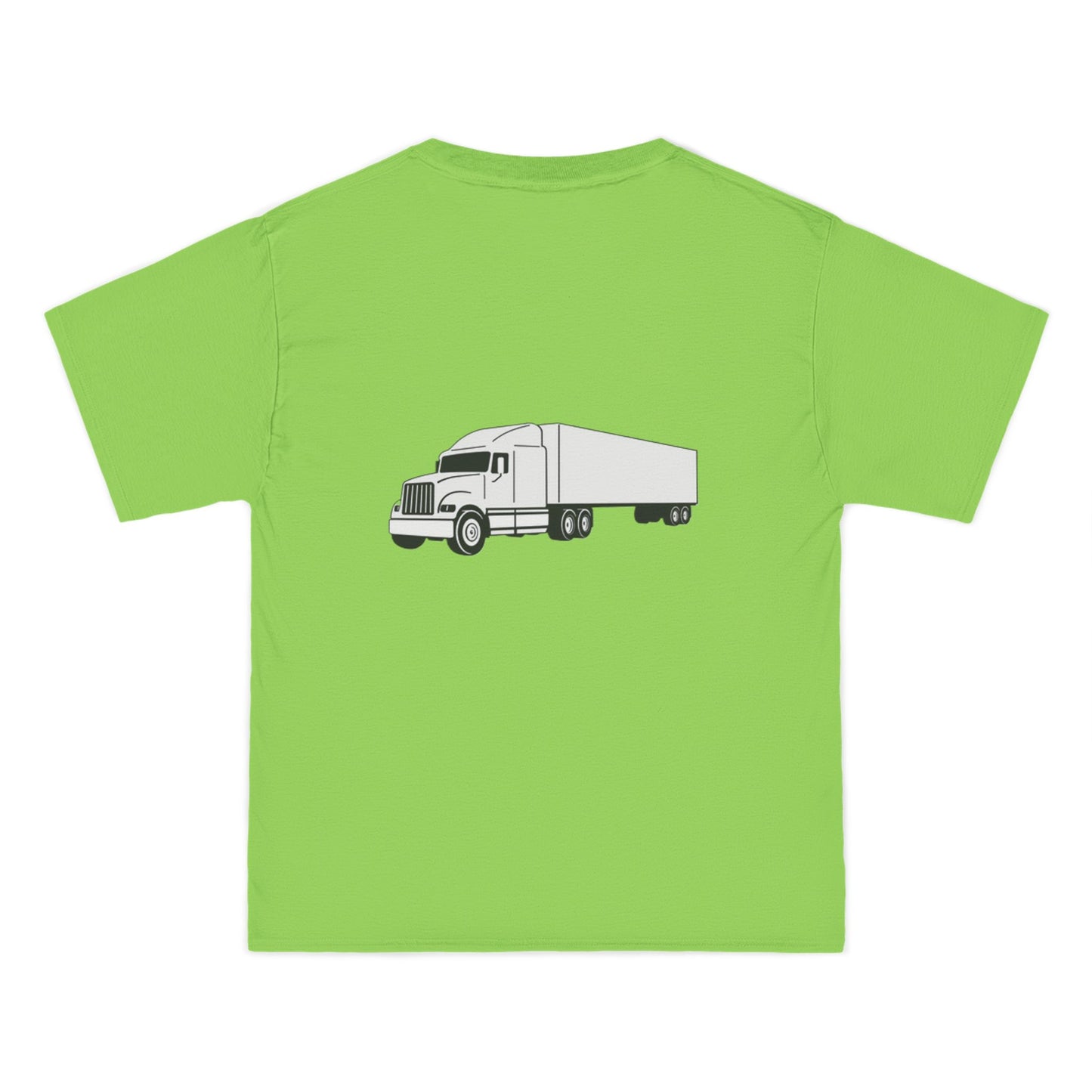 Semi Truck Men's Short-Sleeve Crewneck Tee