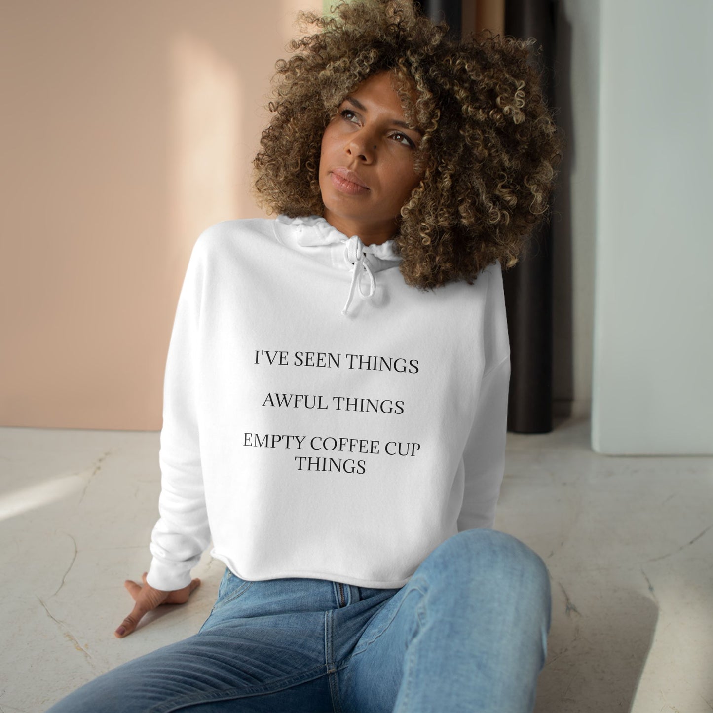 I've Seen Things Women's Crop Hoodie