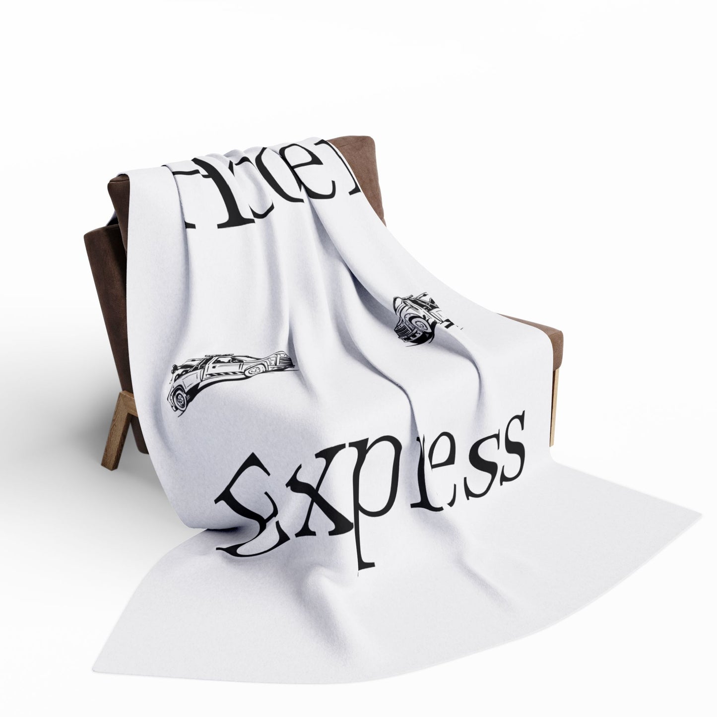 H**ker Express Wheel Lift Tow Truck Arctic Fleece Blanket