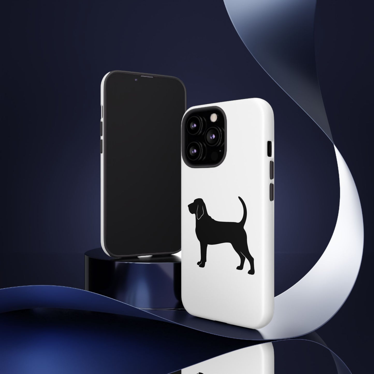 Bloodhound Silhouette iPhone Case
