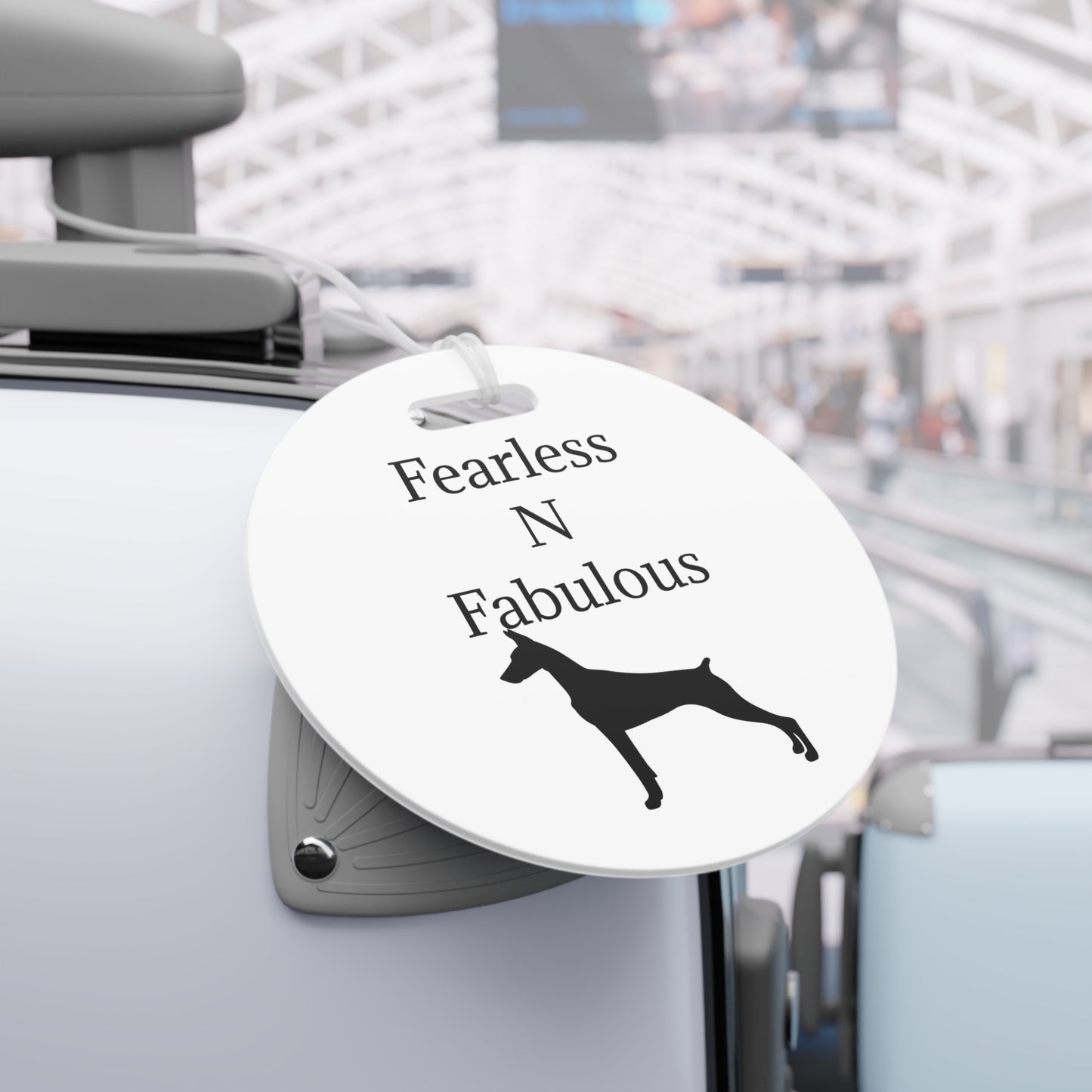 Fearless N Fabulous Luggage Tag