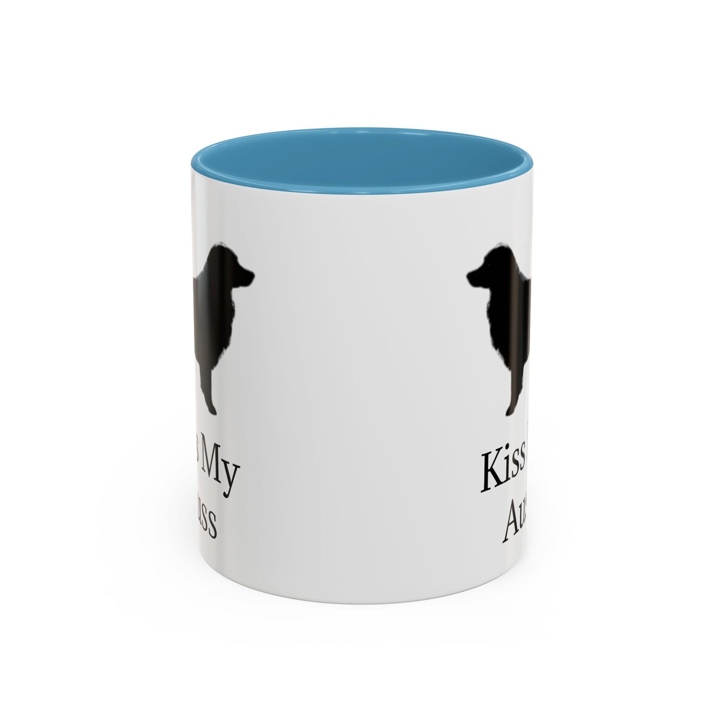 Kiss My Auss 2-Tone Coffee Mug
