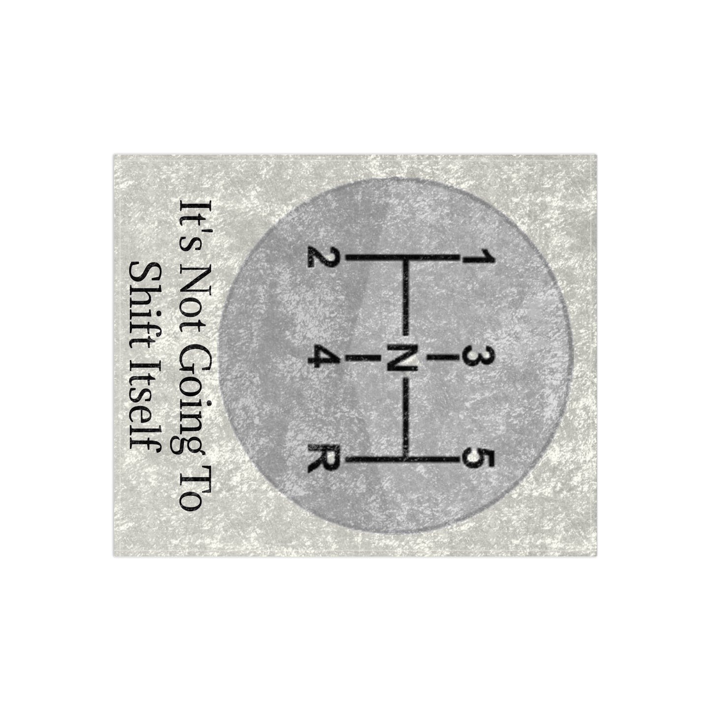 Shift Itself Crushed Velvet Blanket