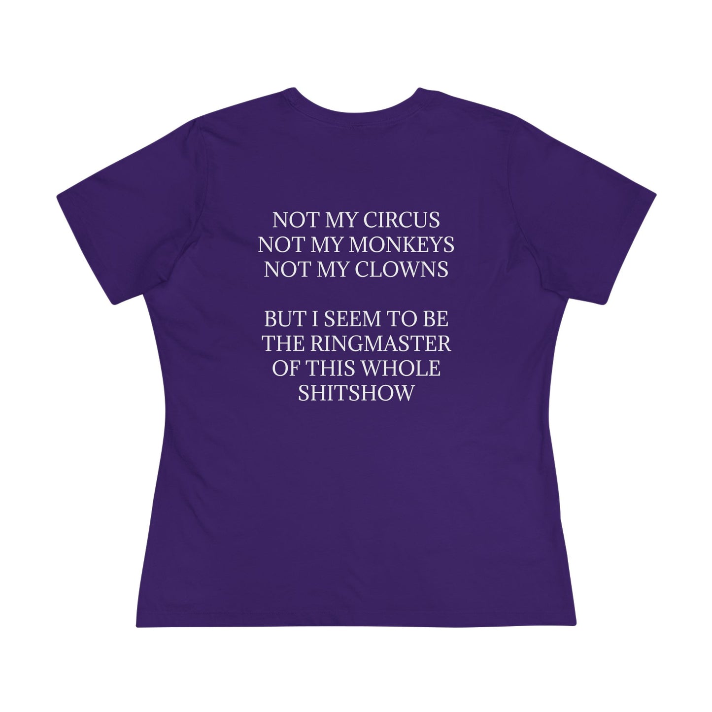 Ringmaster Women's Short Sleeve Crewneck Tee