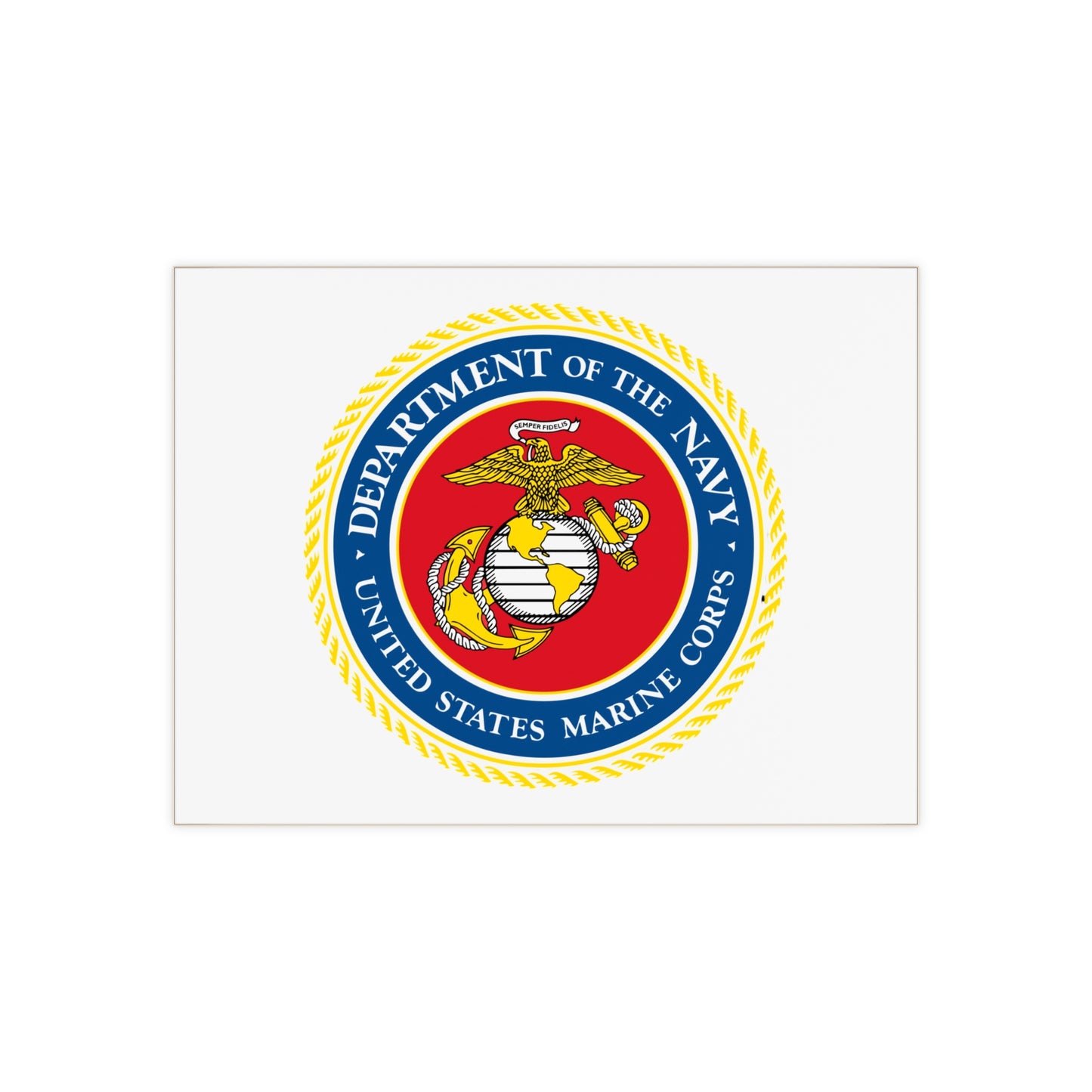 US Marine Corps Ceramic Photo Tile