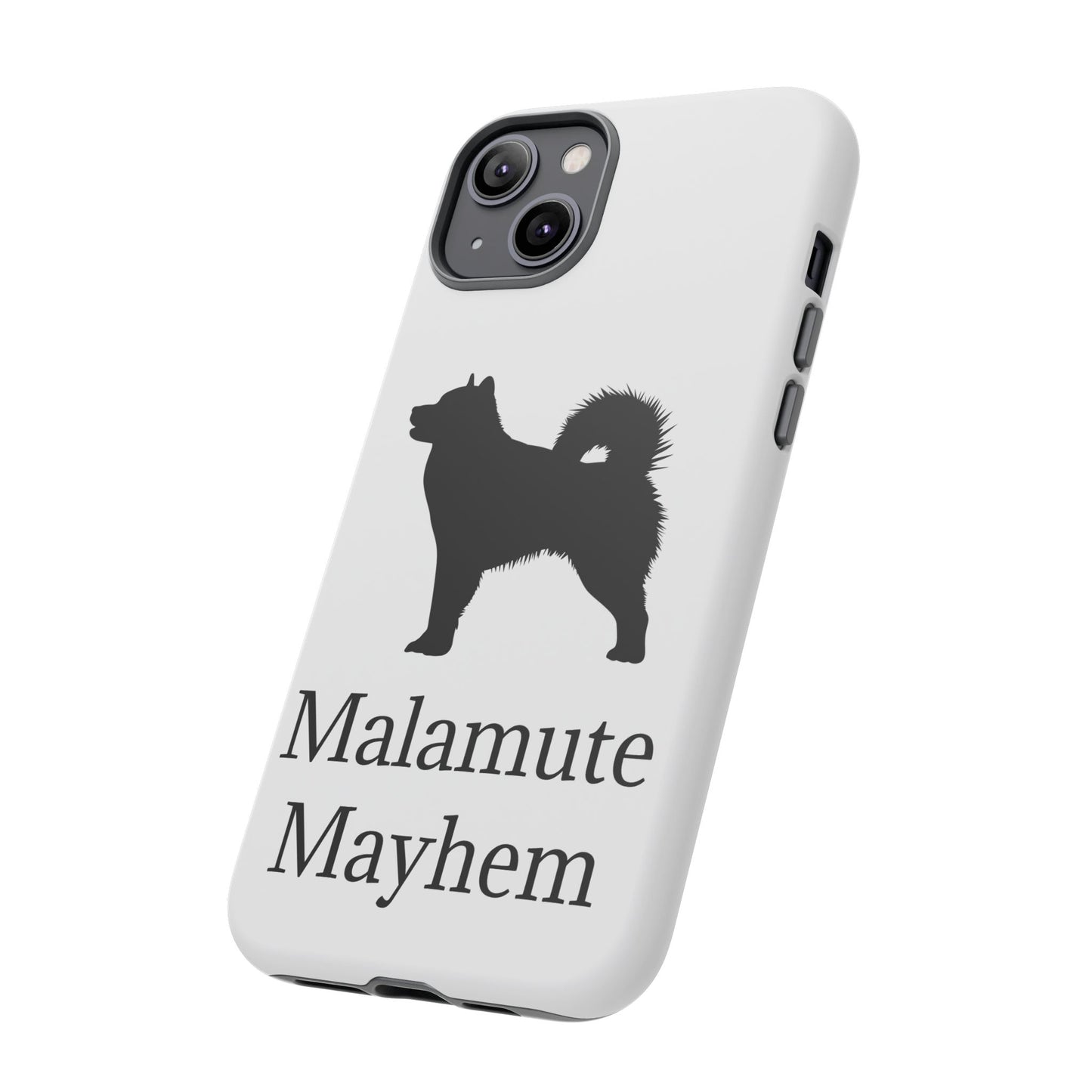 Malamute Mayhem iPhone Case
