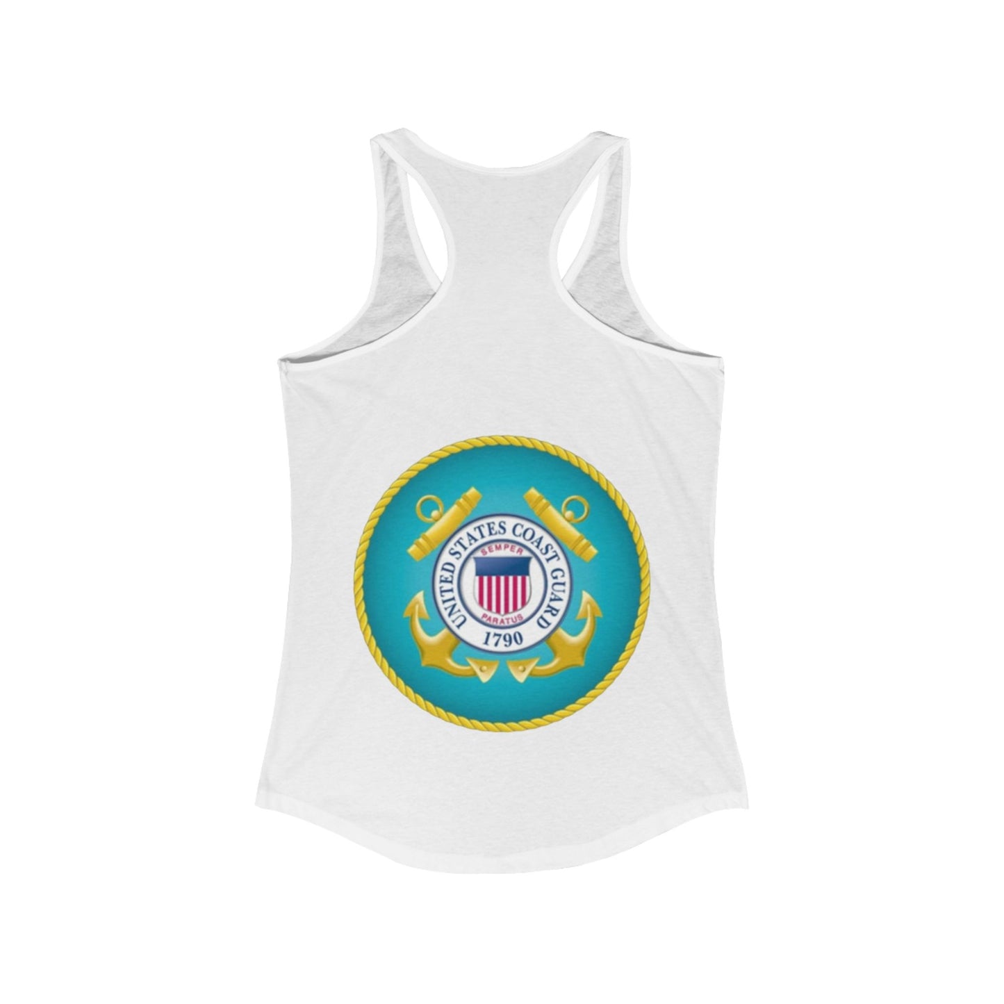 US Coast Guard Women's Racerback Tank