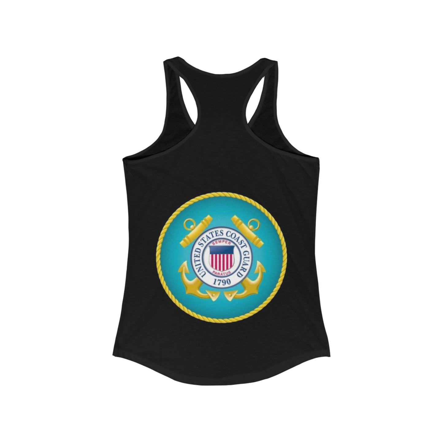US Coast Guard Women's Racerback Tank