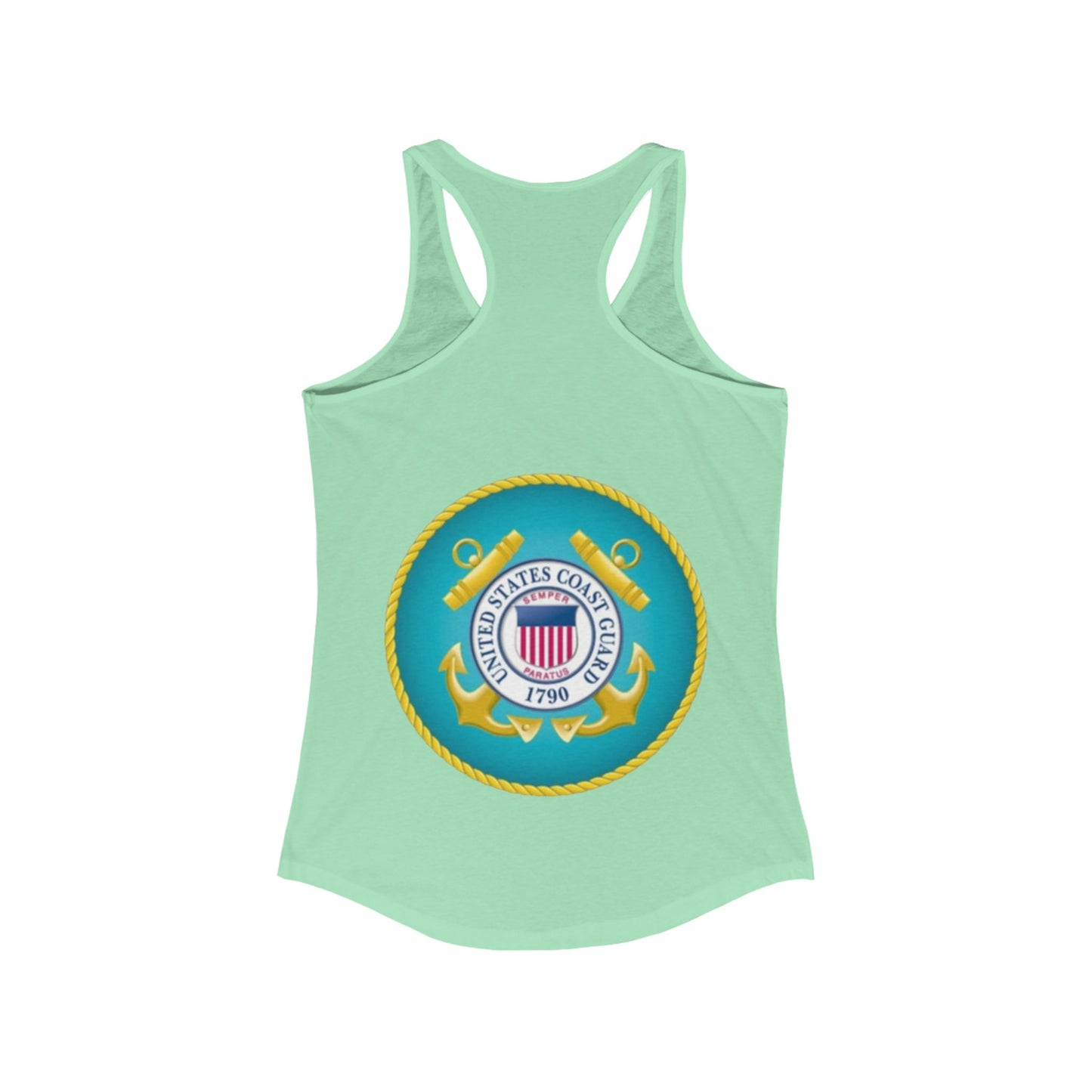 US Coast Guard Women's Racerback Tank