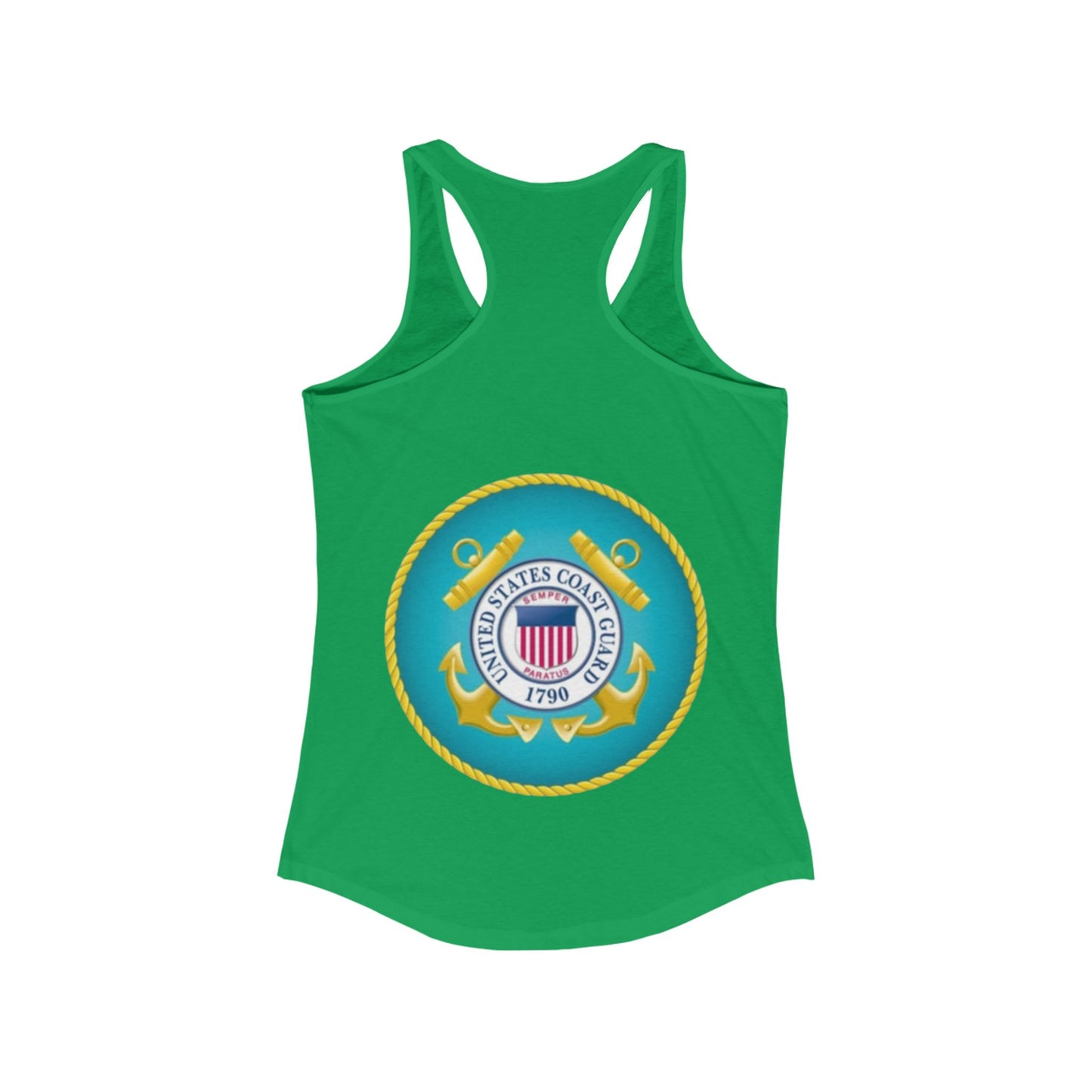 US Coast Guard Women's Racerback Tank