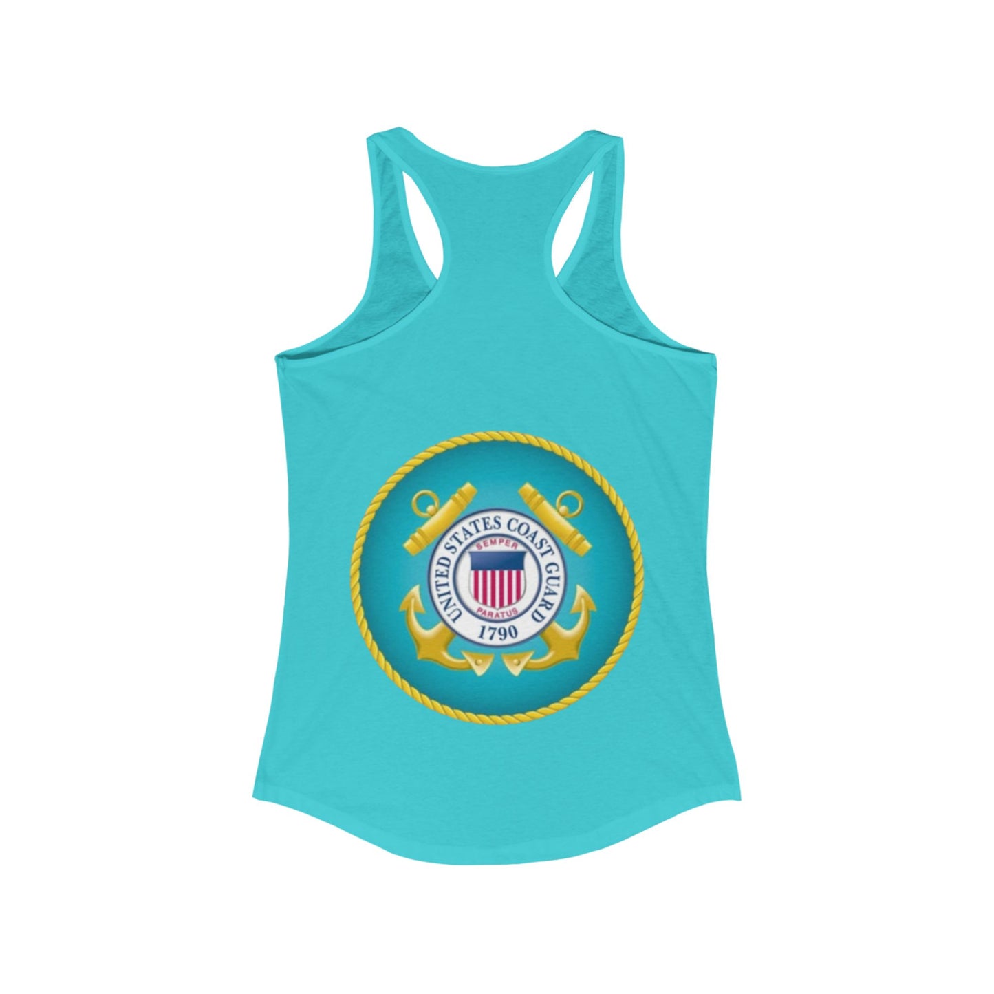 US Coast Guard Women's Racerback Tank