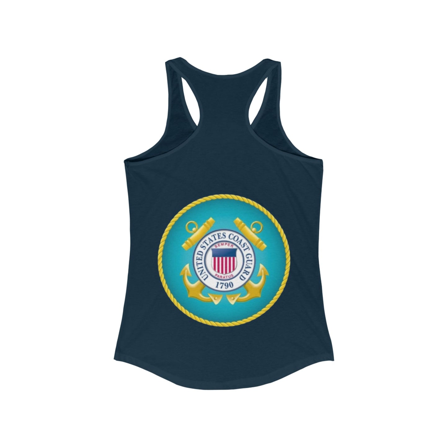 US Coast Guard Women's Racerback Tank