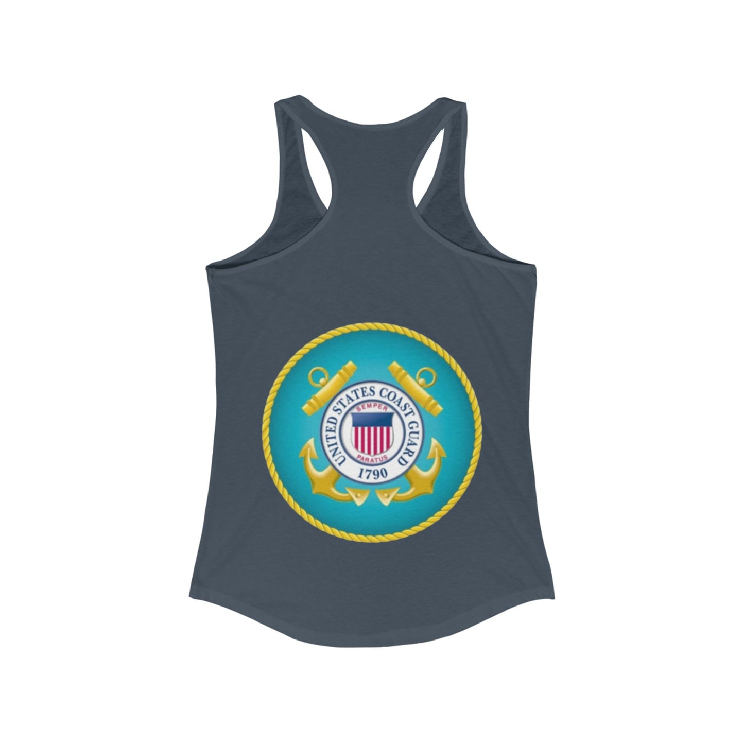 US Coast Guard Women's Racerback Tank