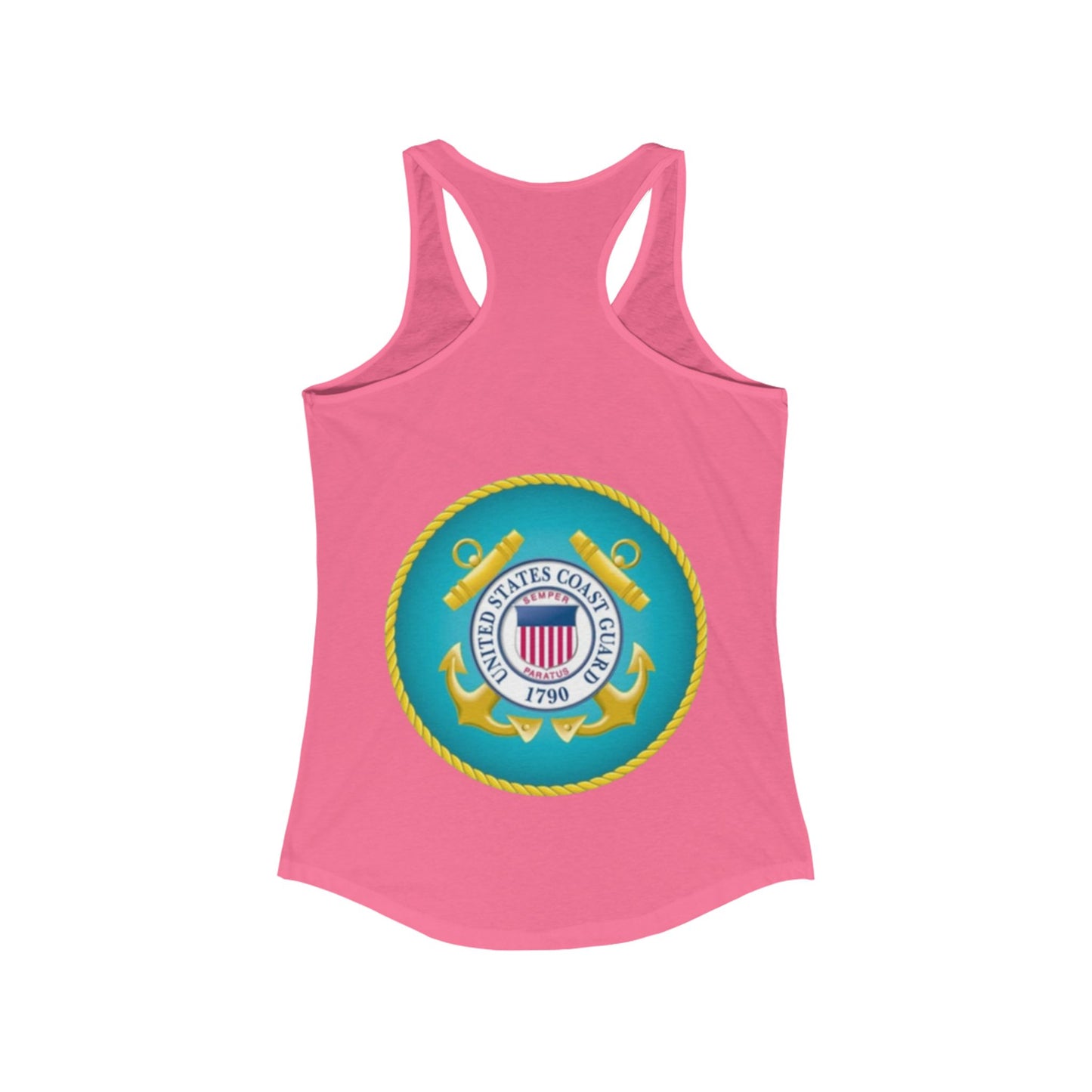 US Coast Guard Women's Racerback Tank