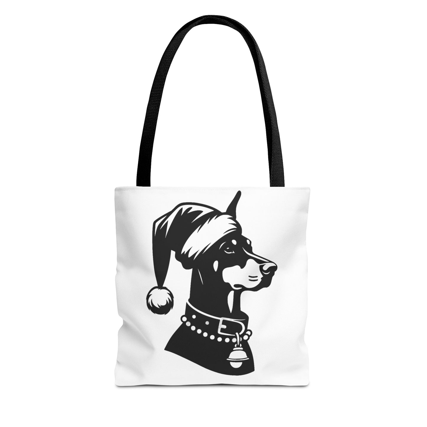 Santa Paws Doberman Tote Bag