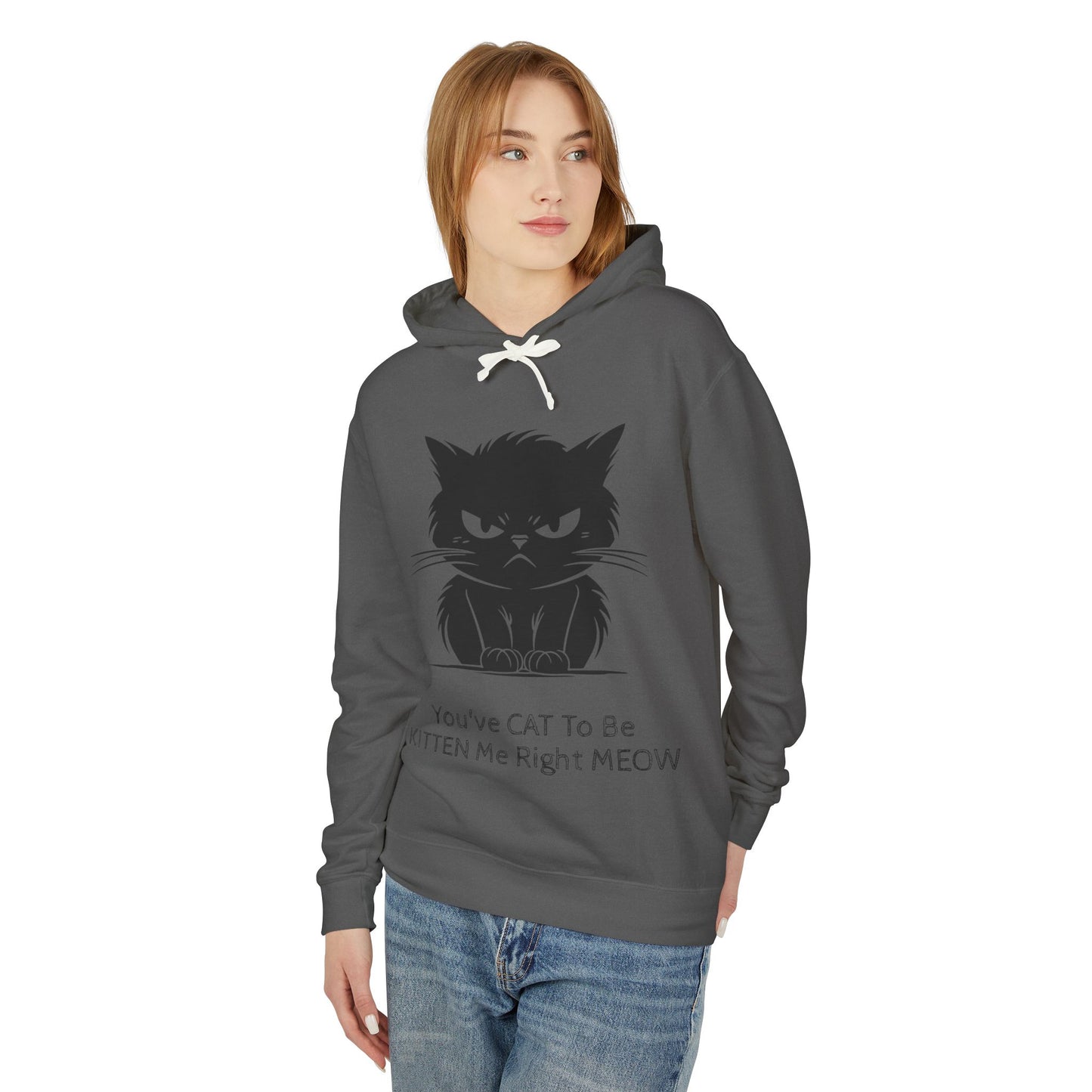 Kitten Me Unisex Lightweight Hoodie