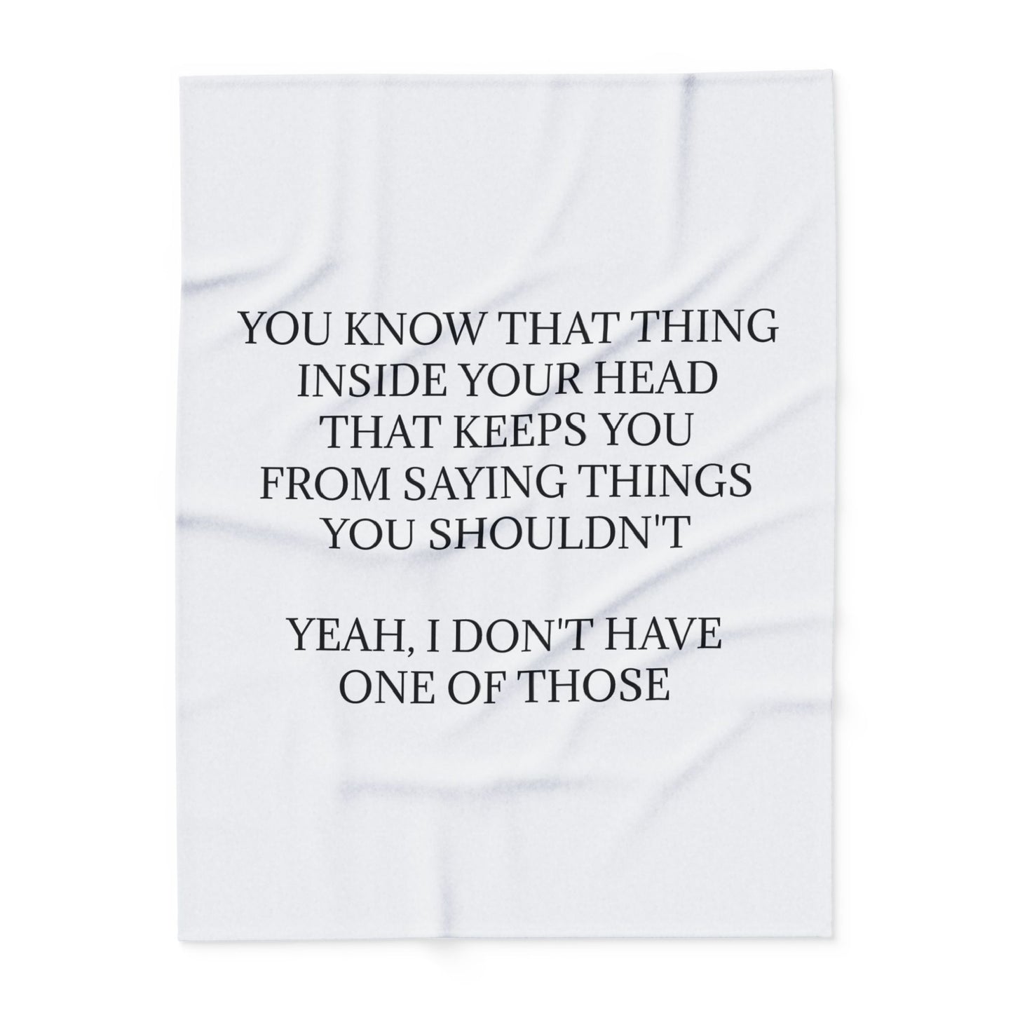 No Filter Arctic Fleece Blanket
