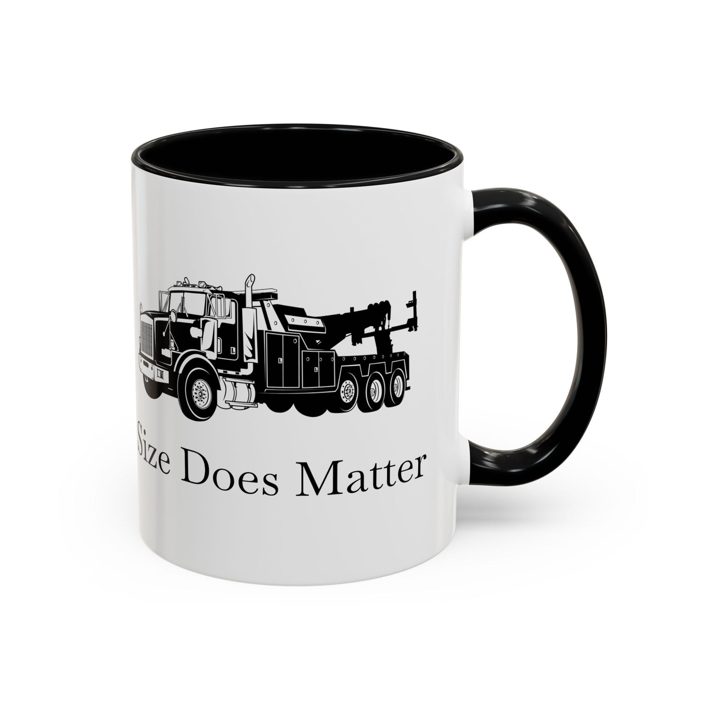 Size Does Matter 2-Tone Coffee Mug