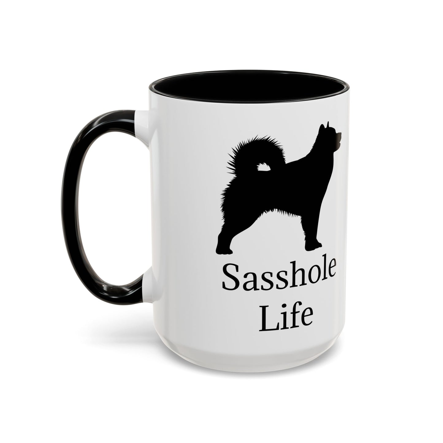 Sasshole Life 2-Tone Coffee Mug