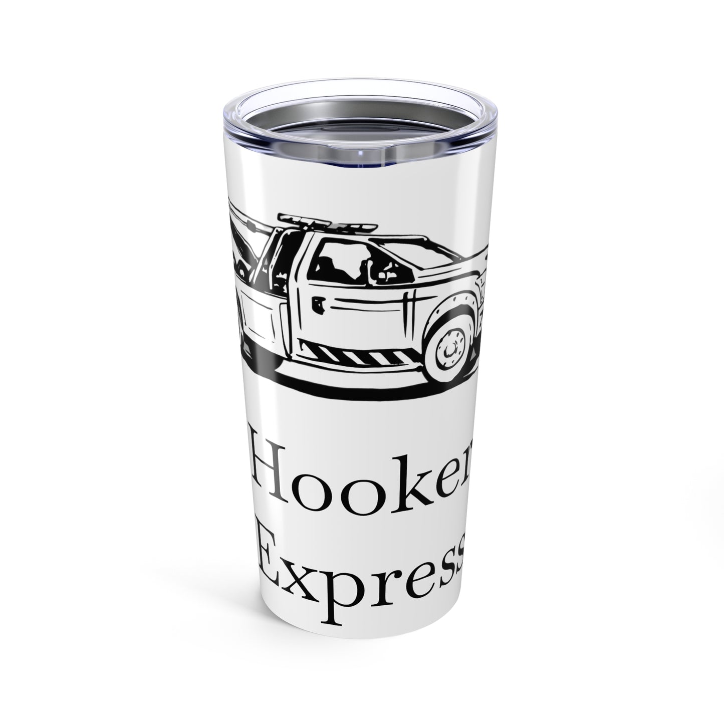 H**ker Express Wheel Lift Tow Truck Tumbler
