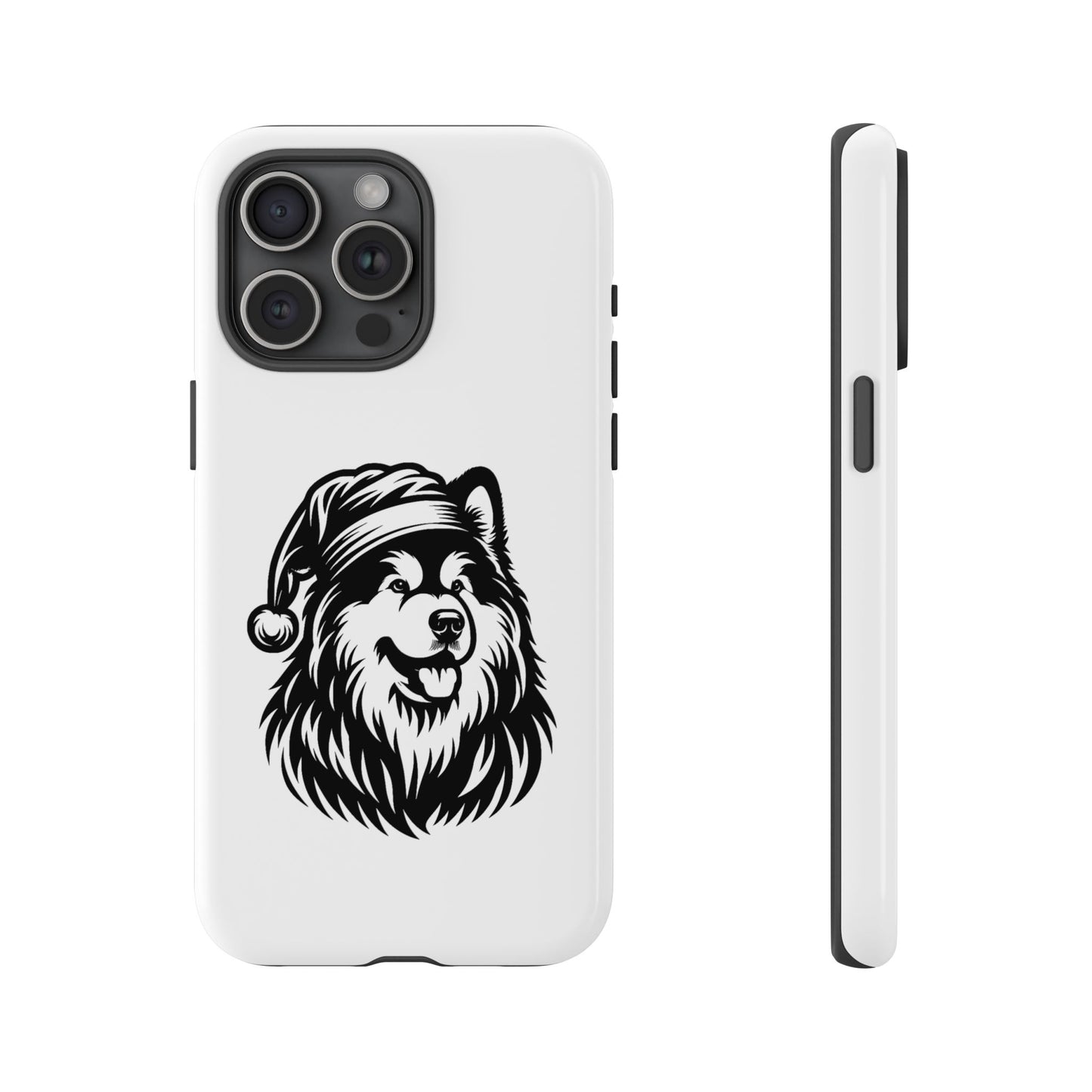 Santa Paws Malamute iPhone Case