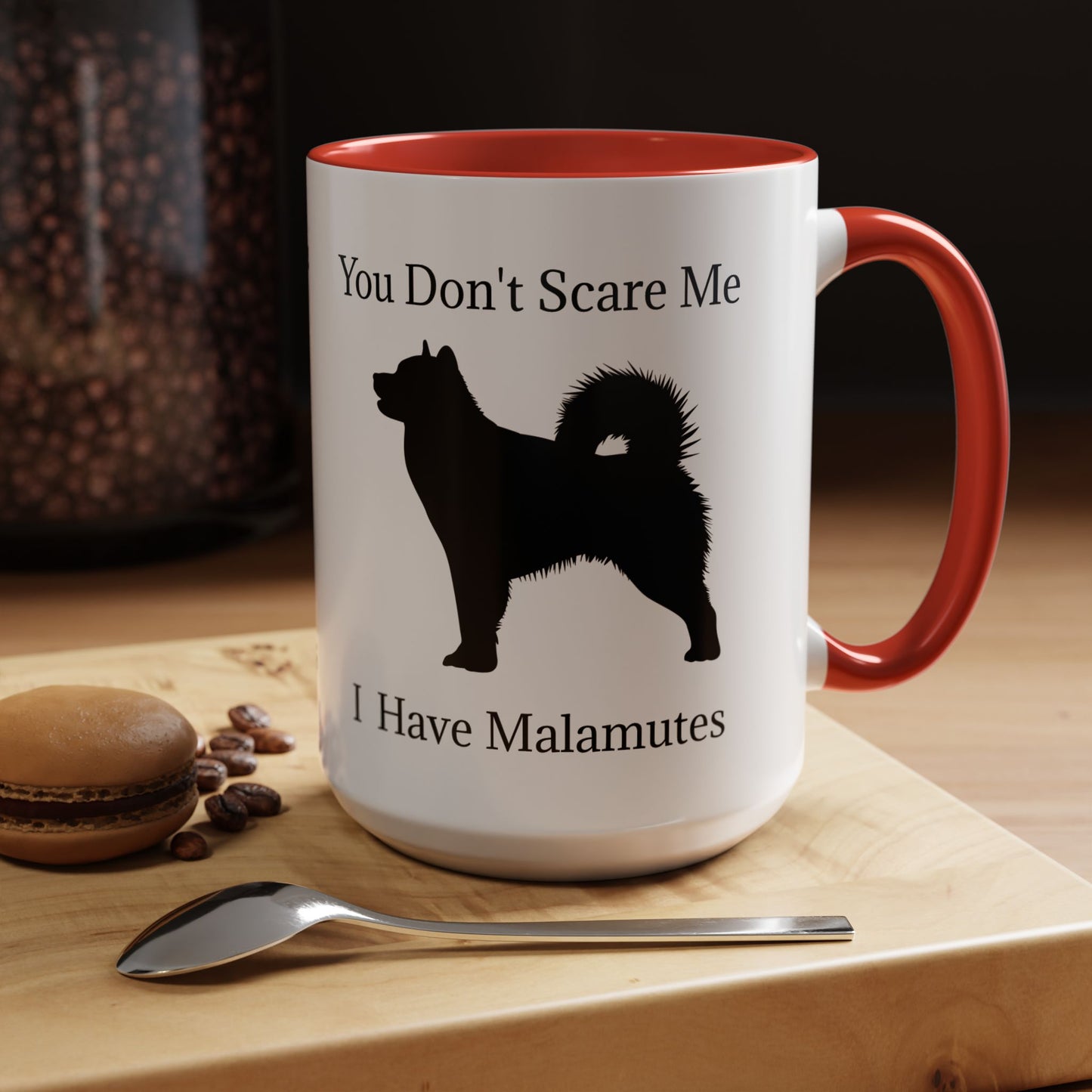 You Don't Scare Me 2-Tone Coffee Mug