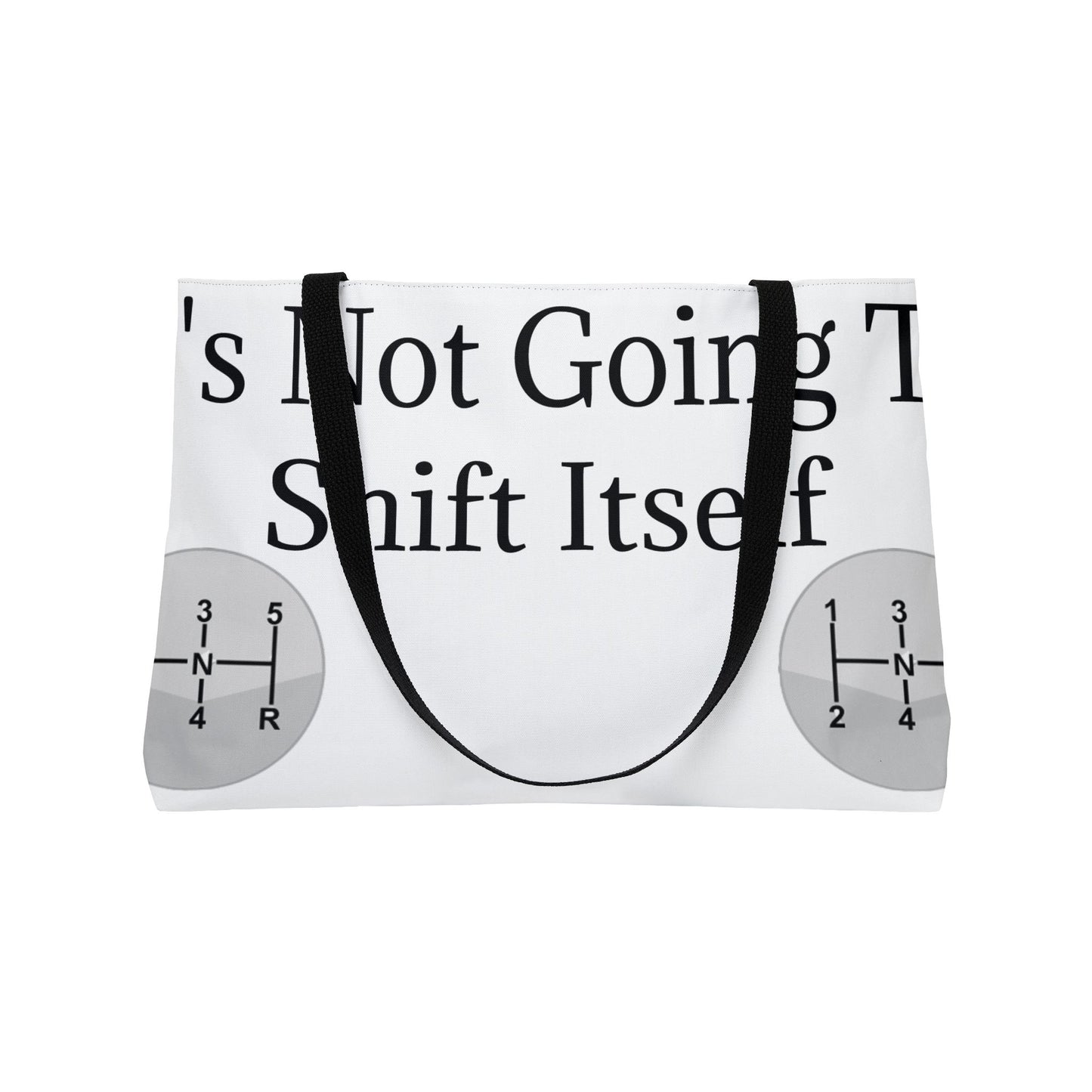 Shift Itself Weekender Tote Bag