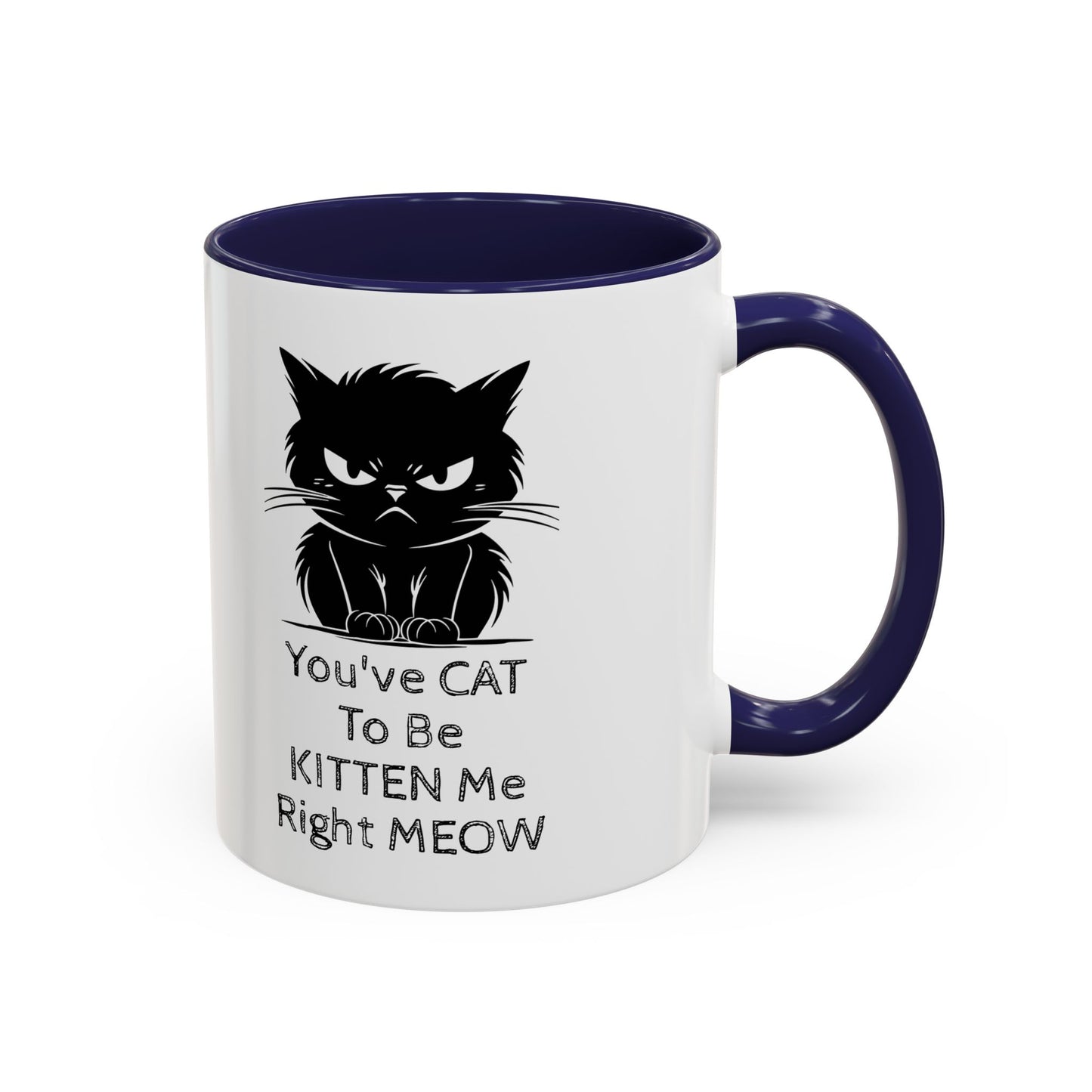 Kitten Me 2-Tone Coffee Mug