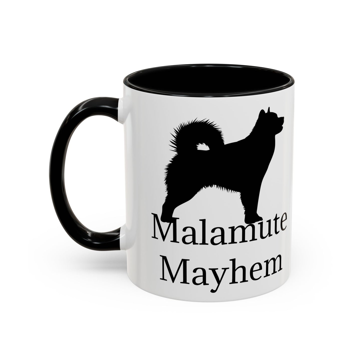 Malamute Mayhem 2-Tone Coffee Mug