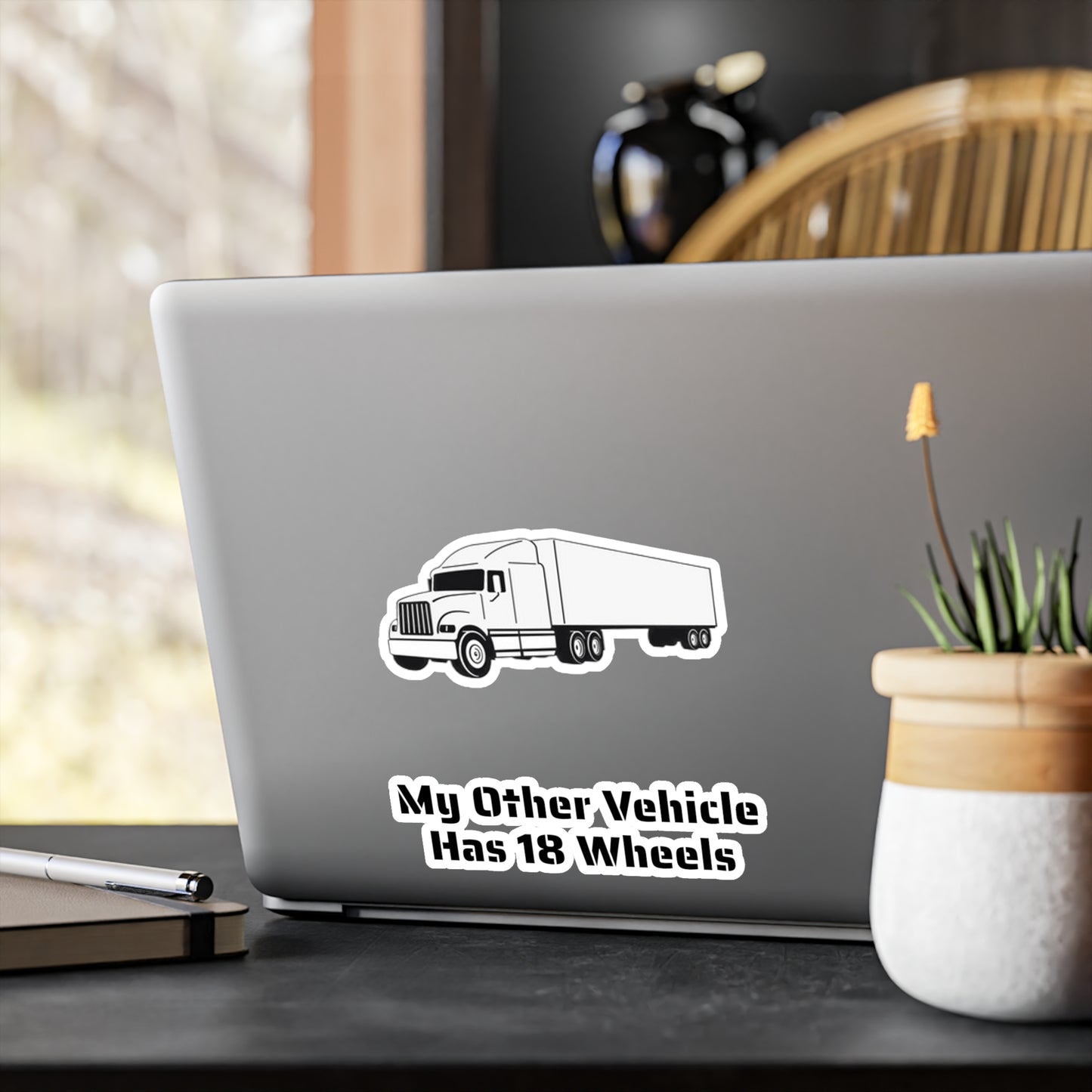 18 Wheels Vinyl Decal
