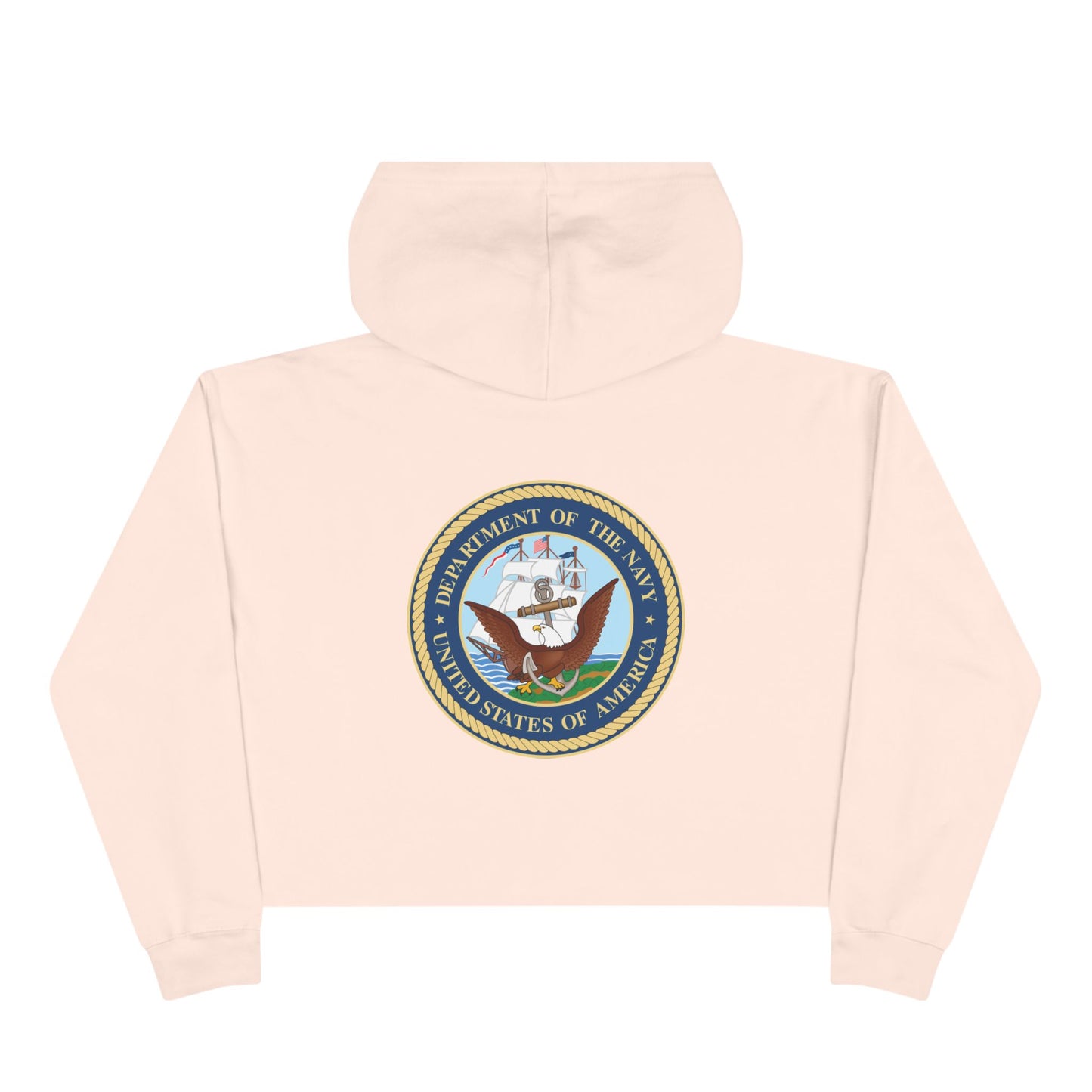 US Navy Women's Crop Hoodie
