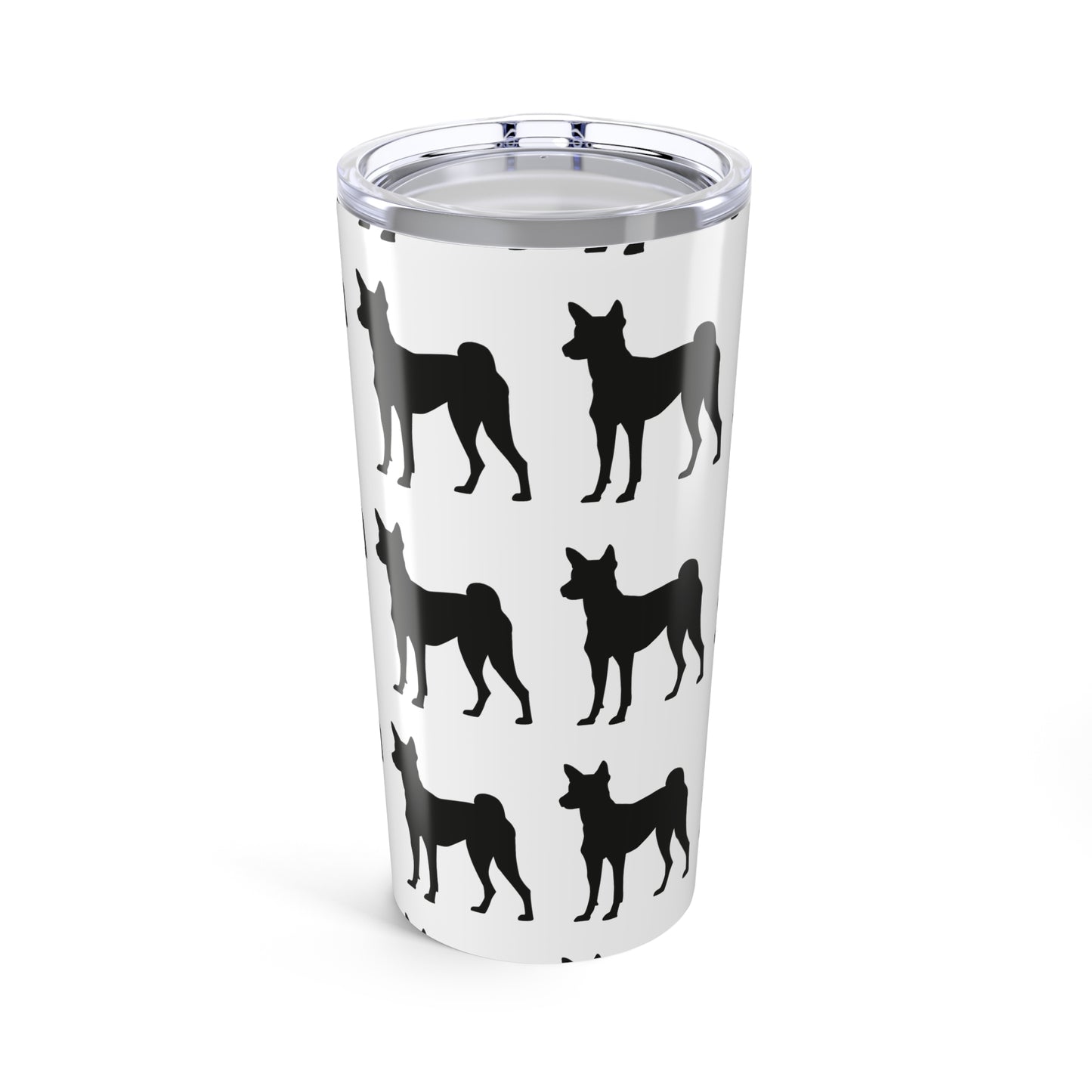 Basenji Silhouette Tumbler