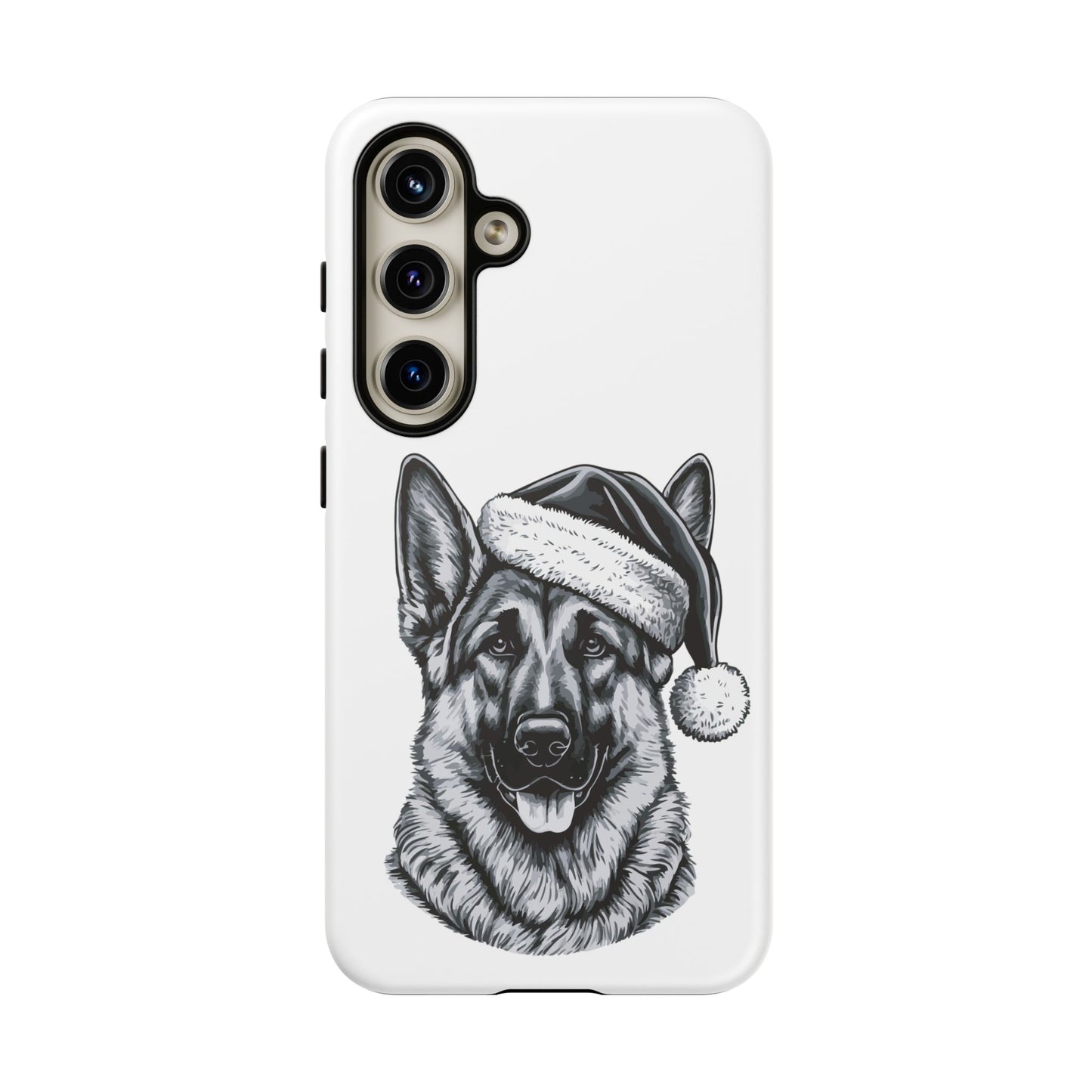 Santa Paws German Shepherd Samsung Case