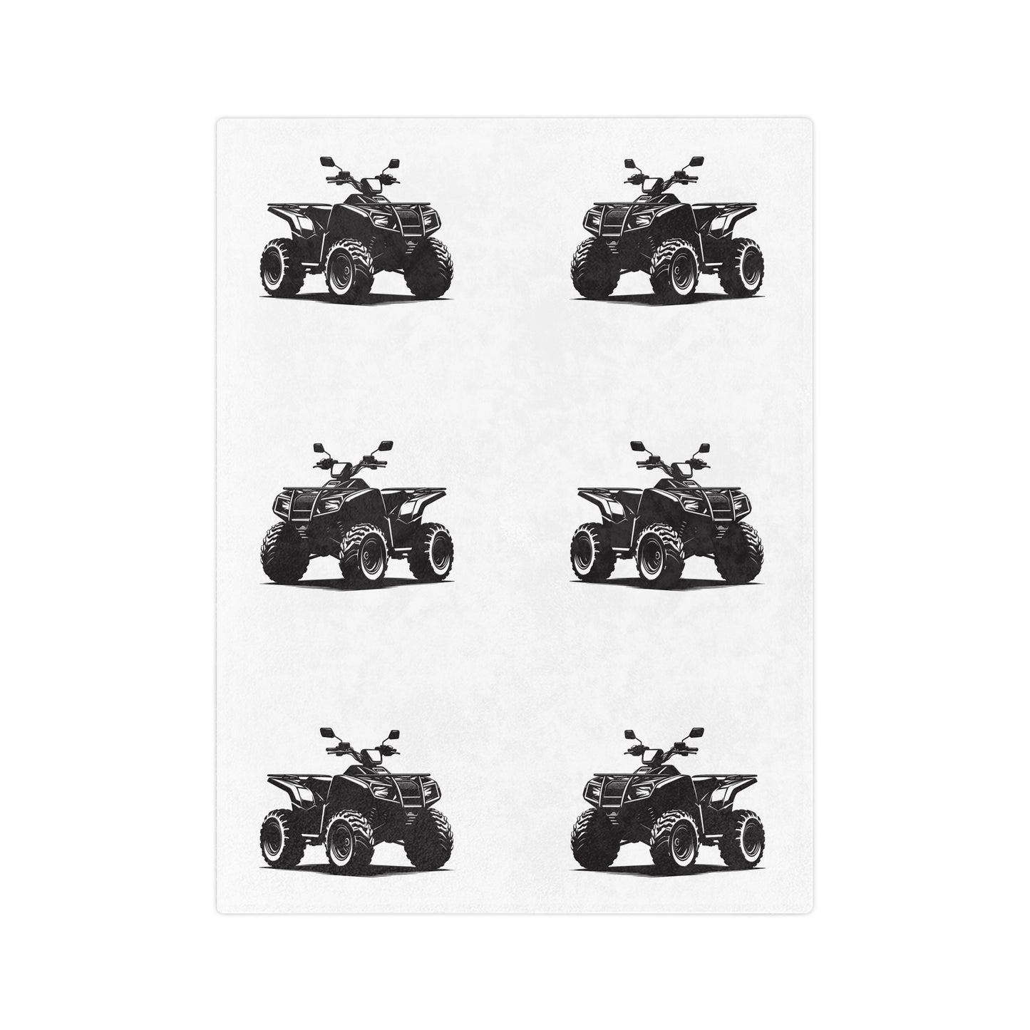 Off The Beaten Path Quad Velveteen Microfiber Blanket