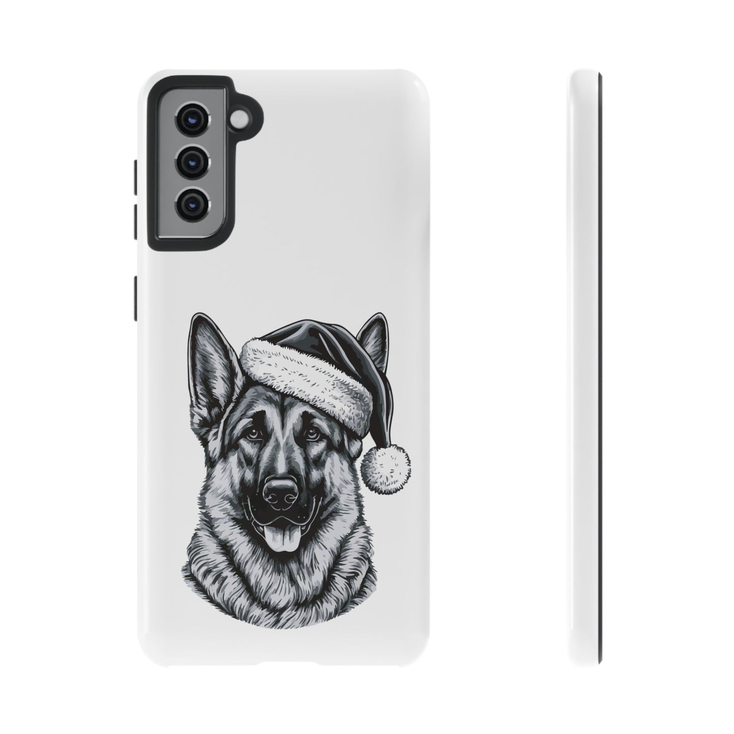 Santa Paws German Shepherd Samsung Case