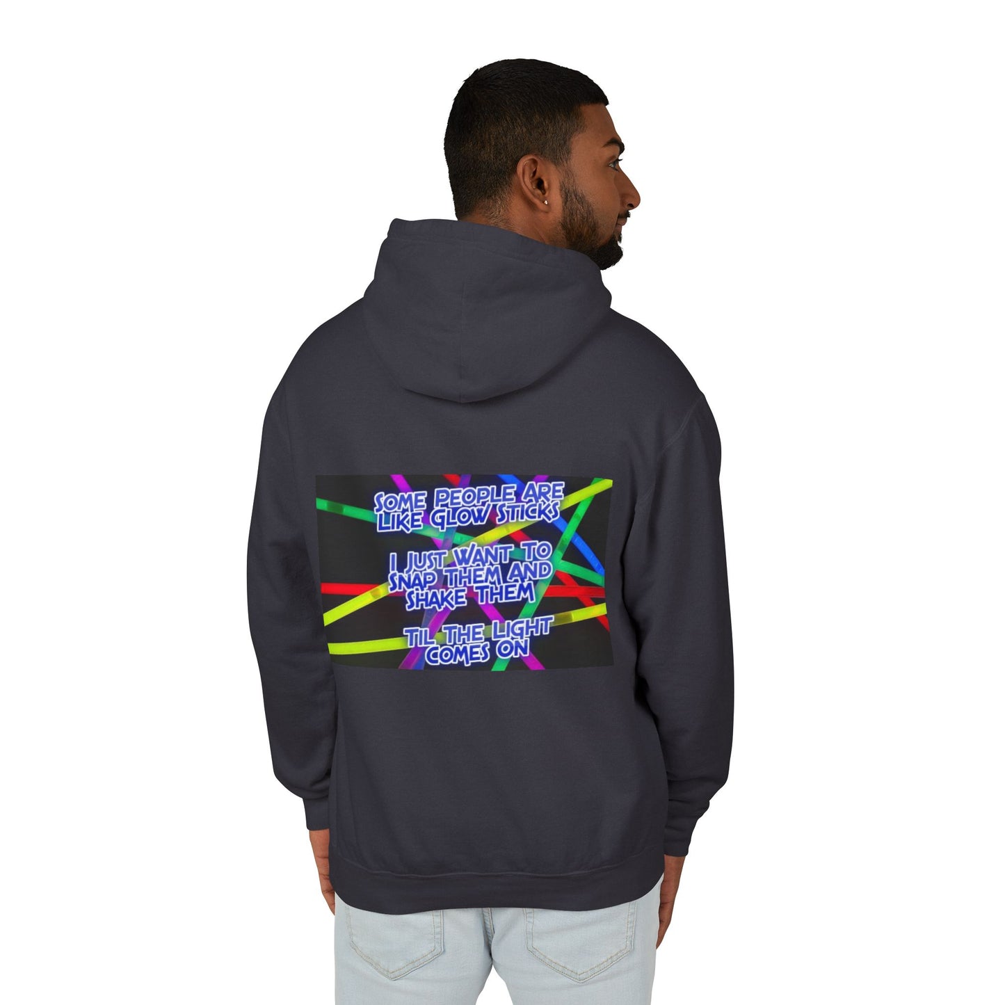 Glow Sticks Unisex Lightweight Hoodie