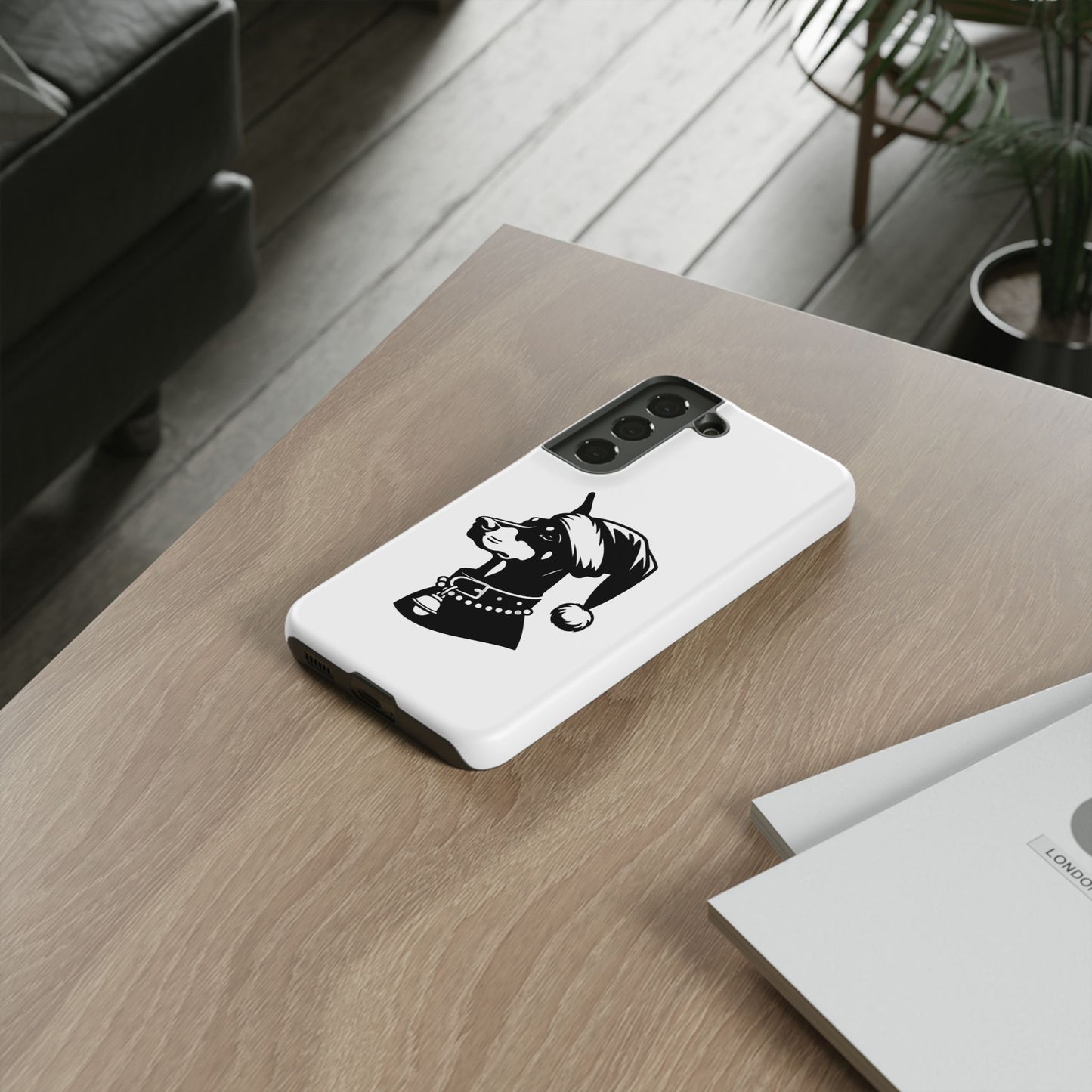 Santa Paws Doberman Samsung Case