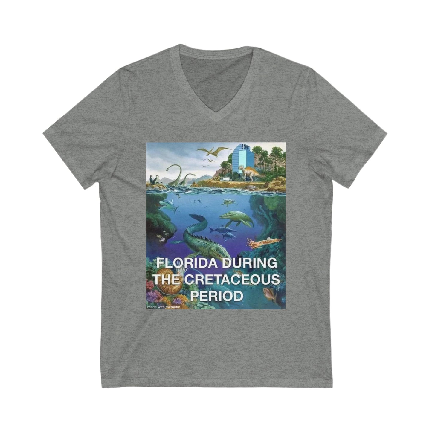 I-4 Eyesore Unisex Short Sleeve V-Neck Tee