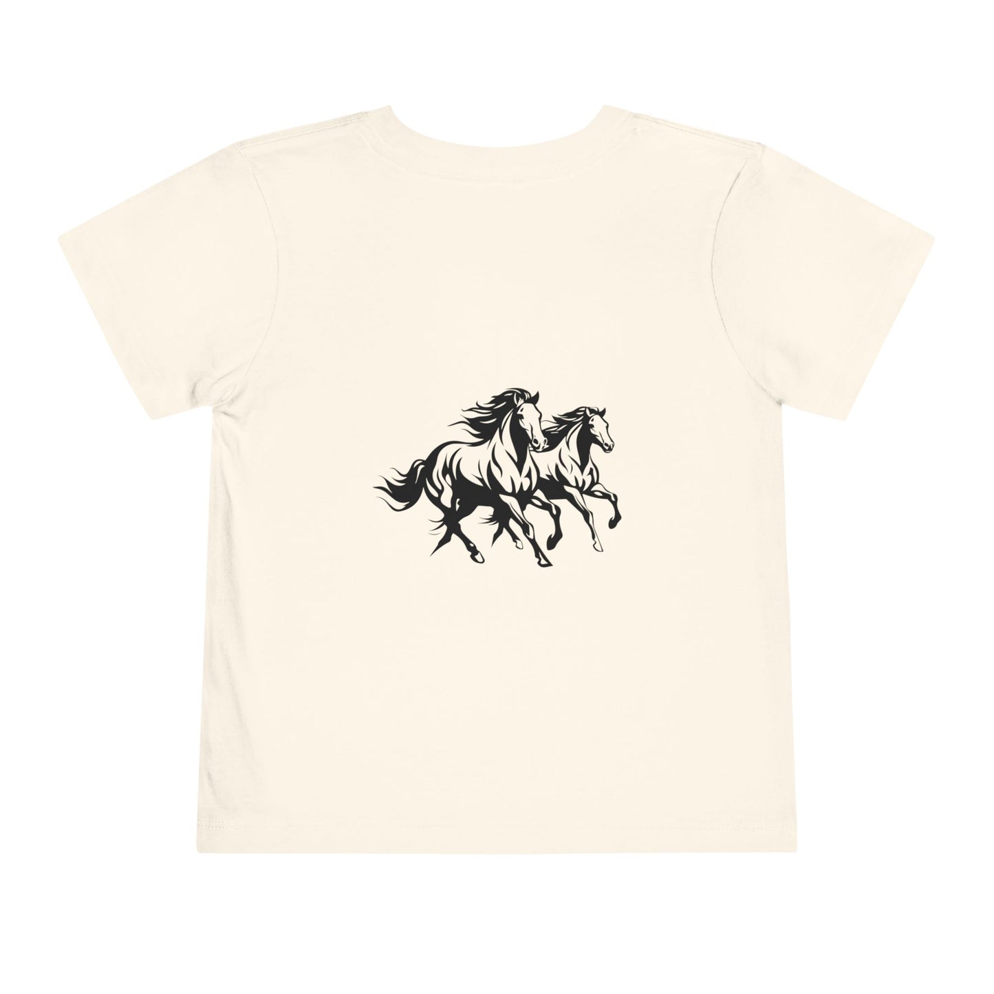Horsin' Around Toddler Unisex Short Sleeve Crewneck Tee