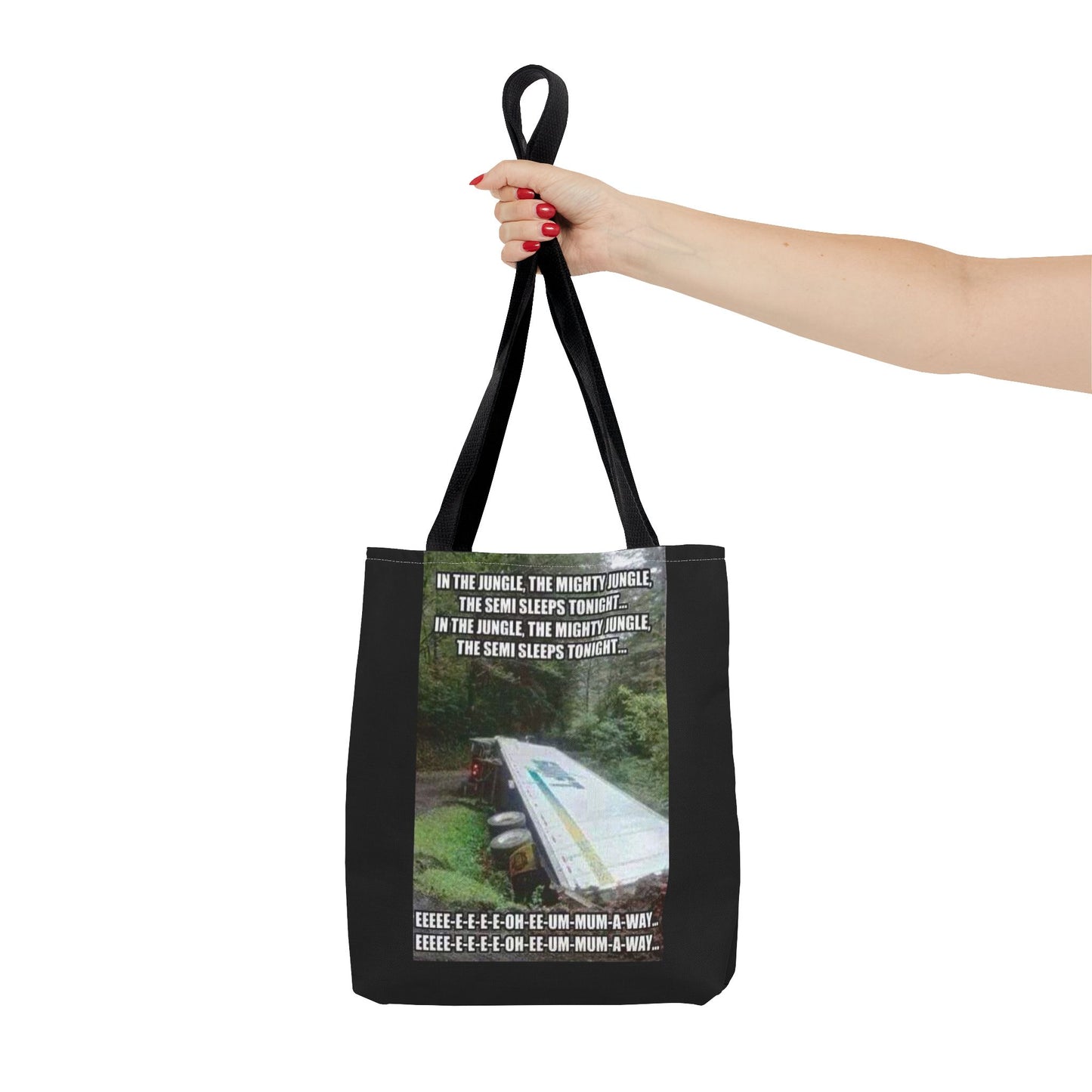 Semi Sleeps Tote Bag
