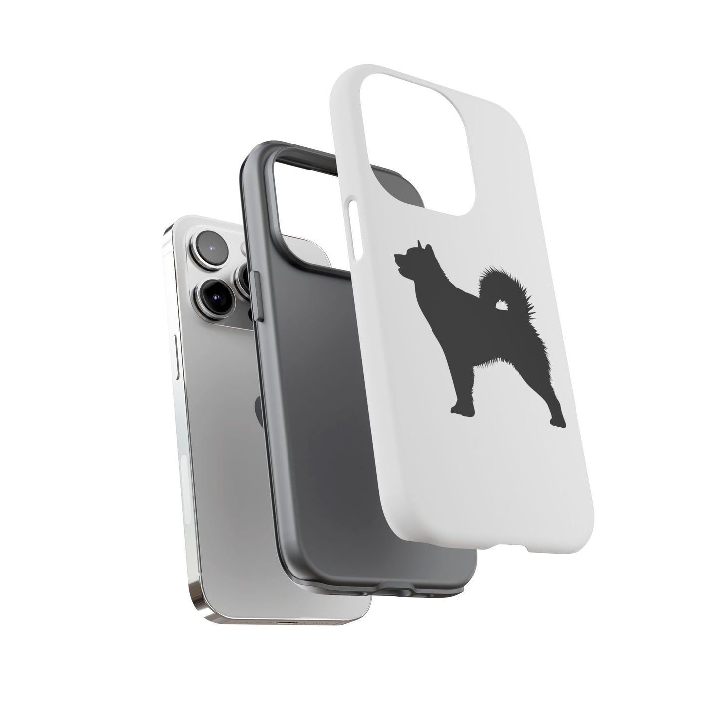 Malamute Silhouette iPhone Case